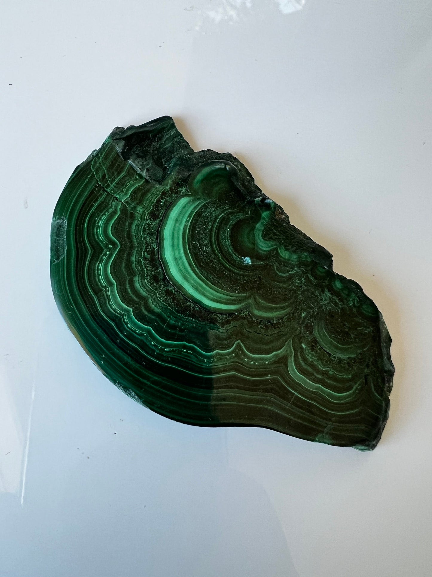 Polished Malachite Slab