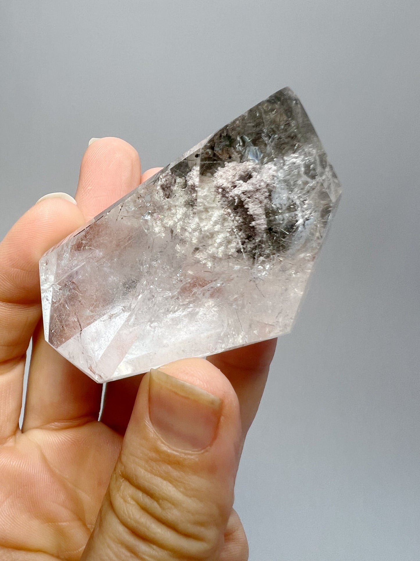 Lodolite Garden Quartz Rutilated Crystal LQ9