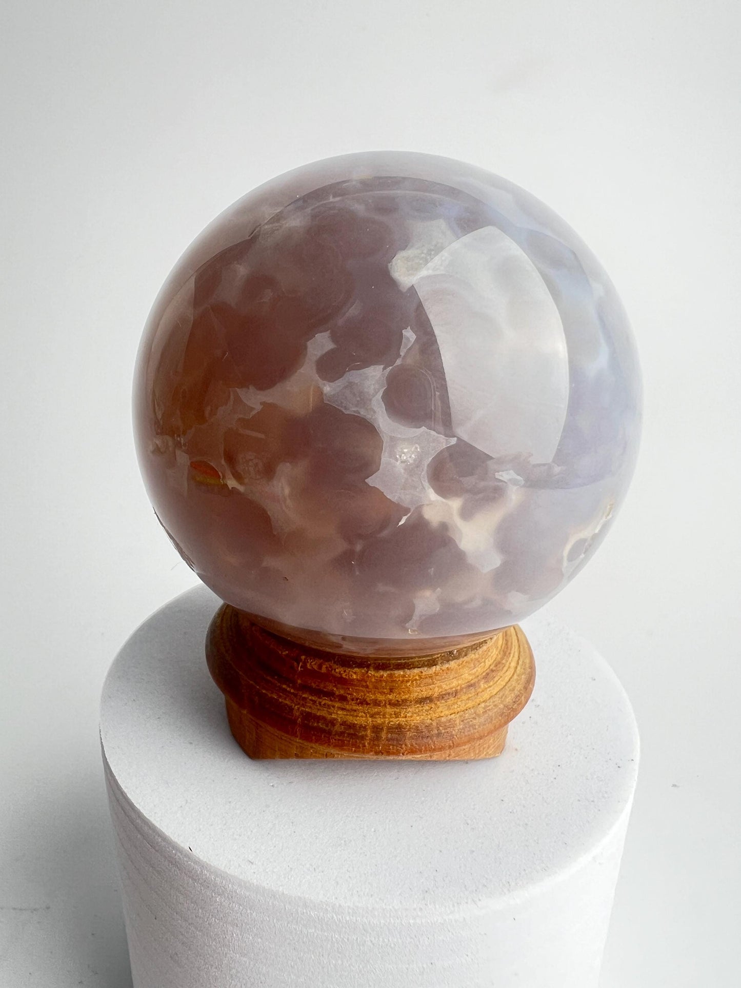 Old Stock Jelly Ocean Jasper Sphere / Vein 3-4