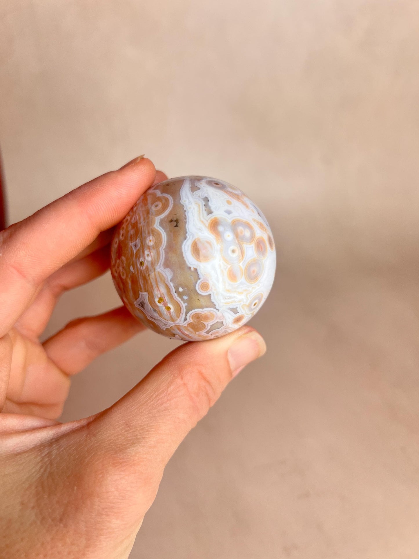 Ocean Jasper Sphere Old Stock Crystal Sphere | Vein 1-2