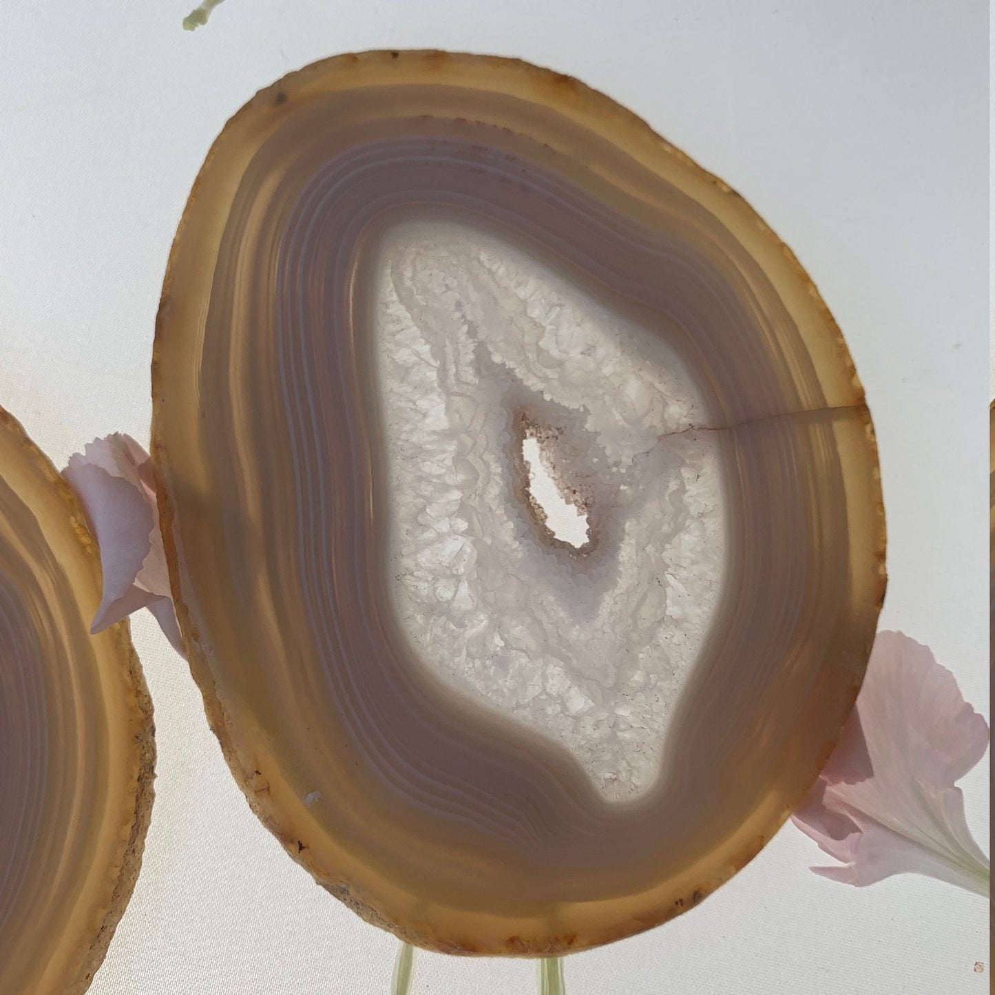 Agate Slices Matching Set of 3 Piece AS1