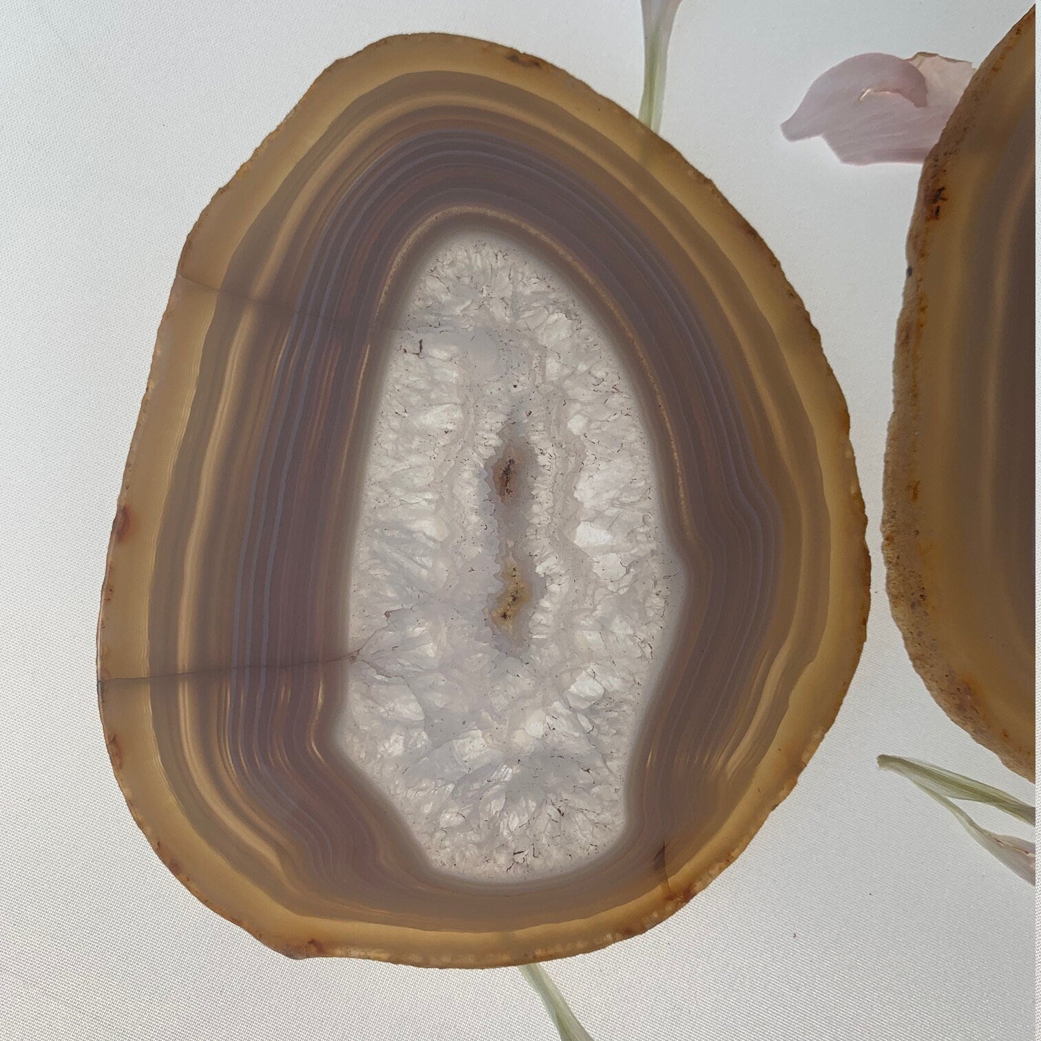 Agate Slices Matching Set of 3 Piece AS1