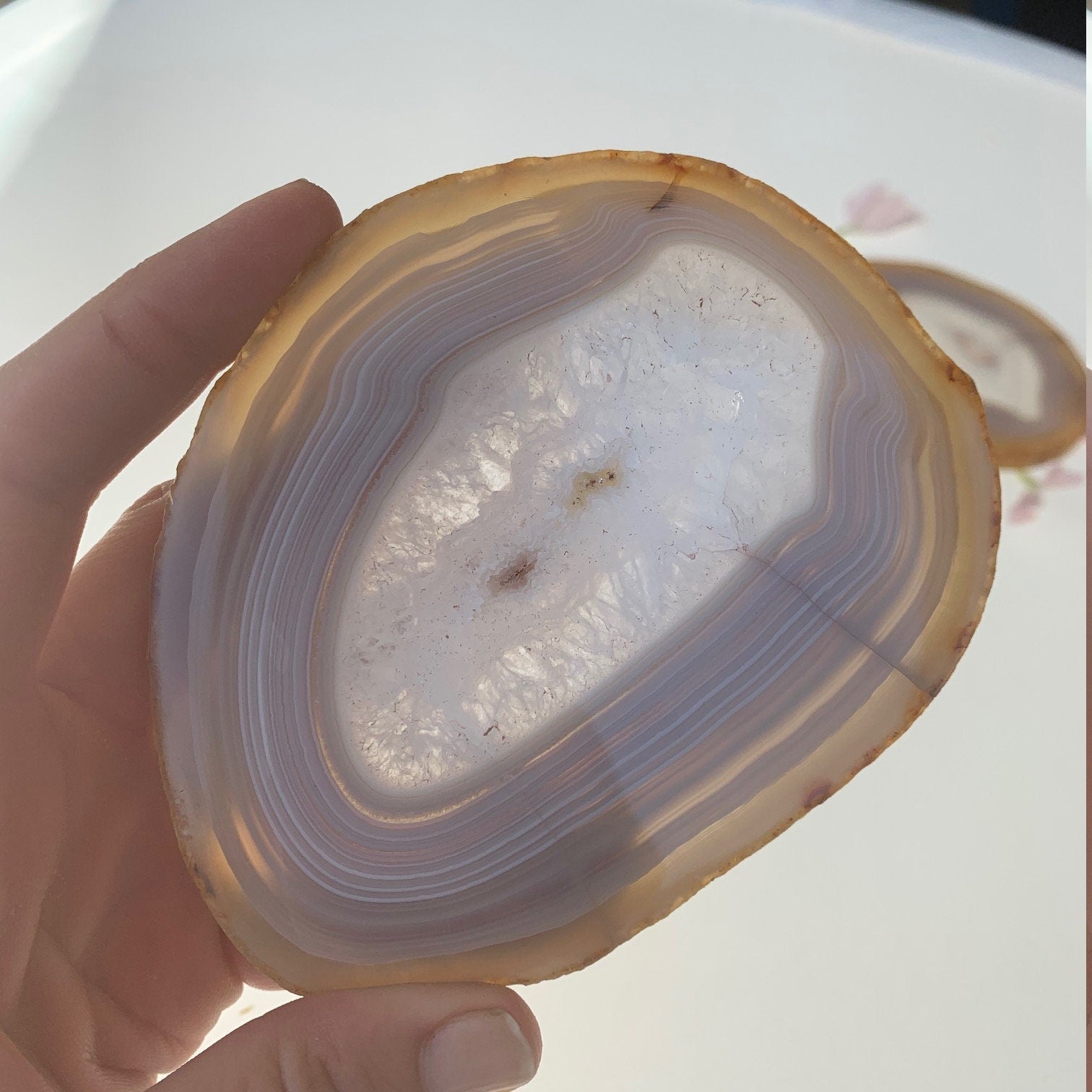 Agate Slices Matching Set of 3 Piece AS1