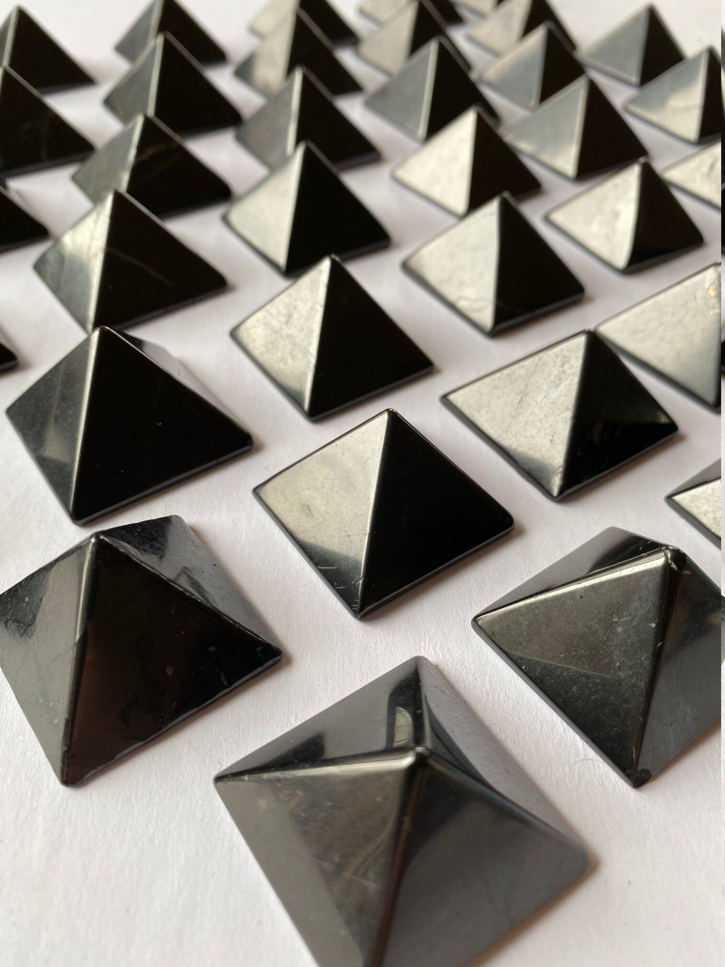 Shungite Solid Pyramid 30mm