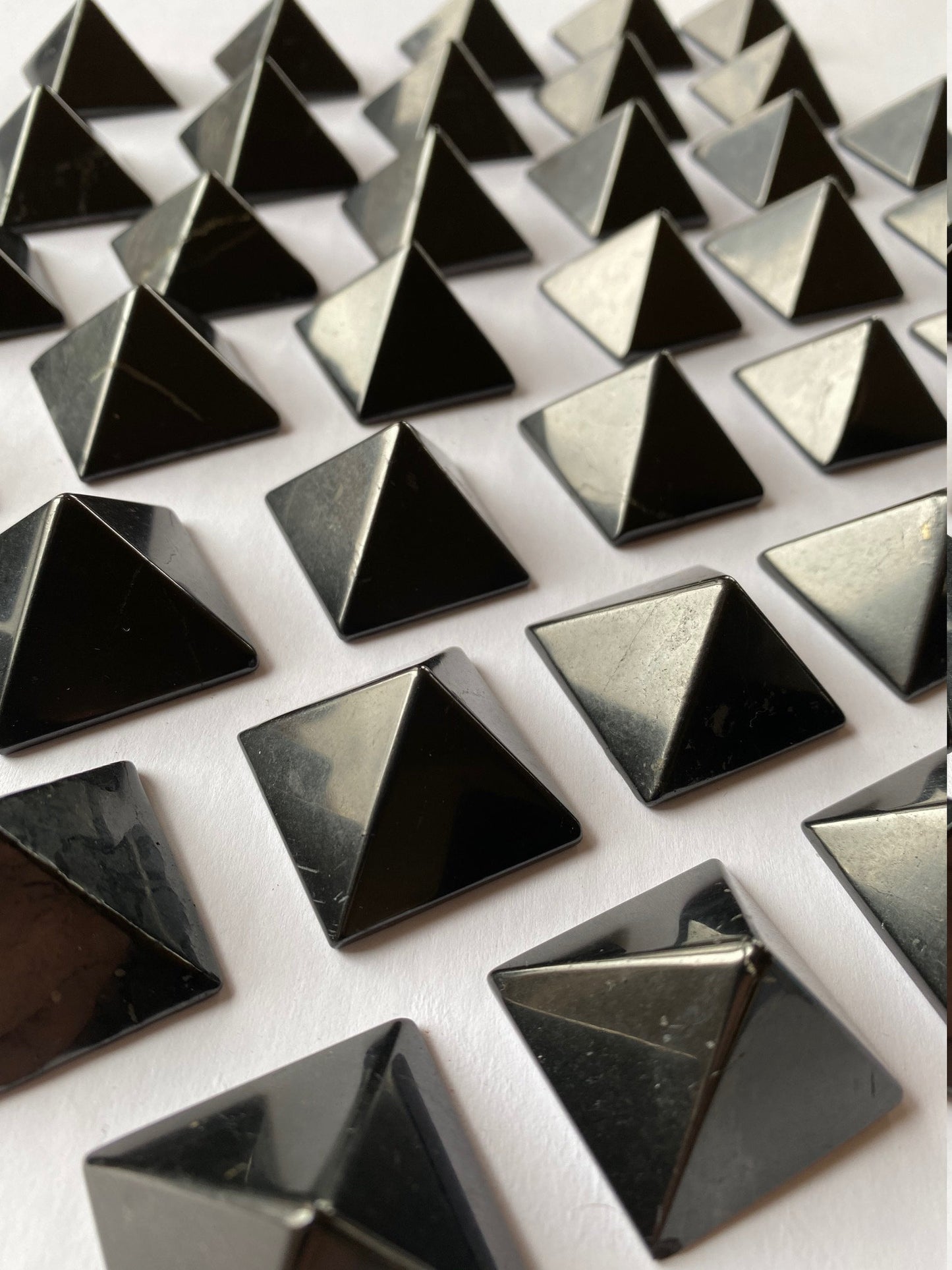 Shungite Solid Pyramid 30mm