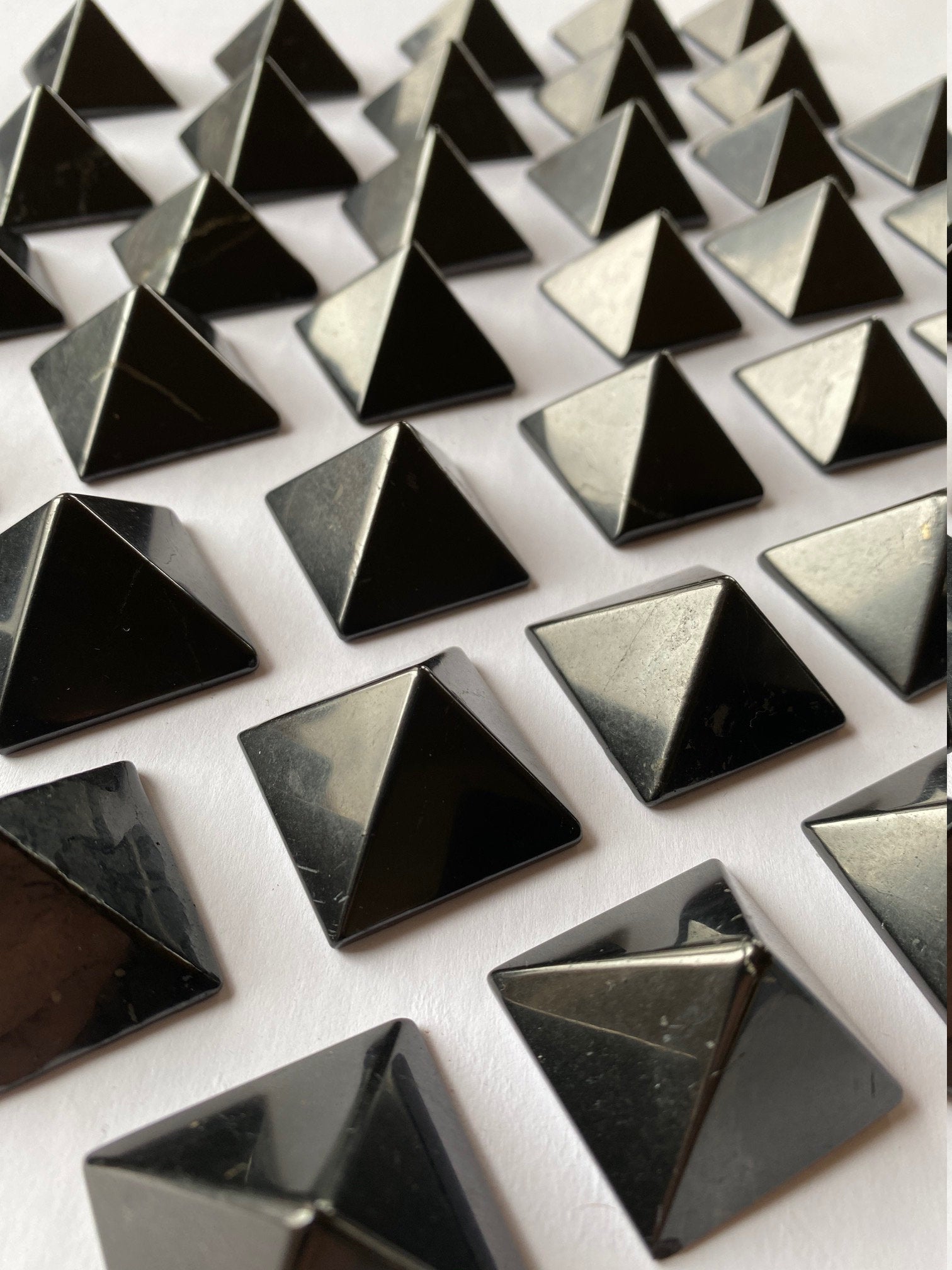 Shungite Solid Pyramid 30mm