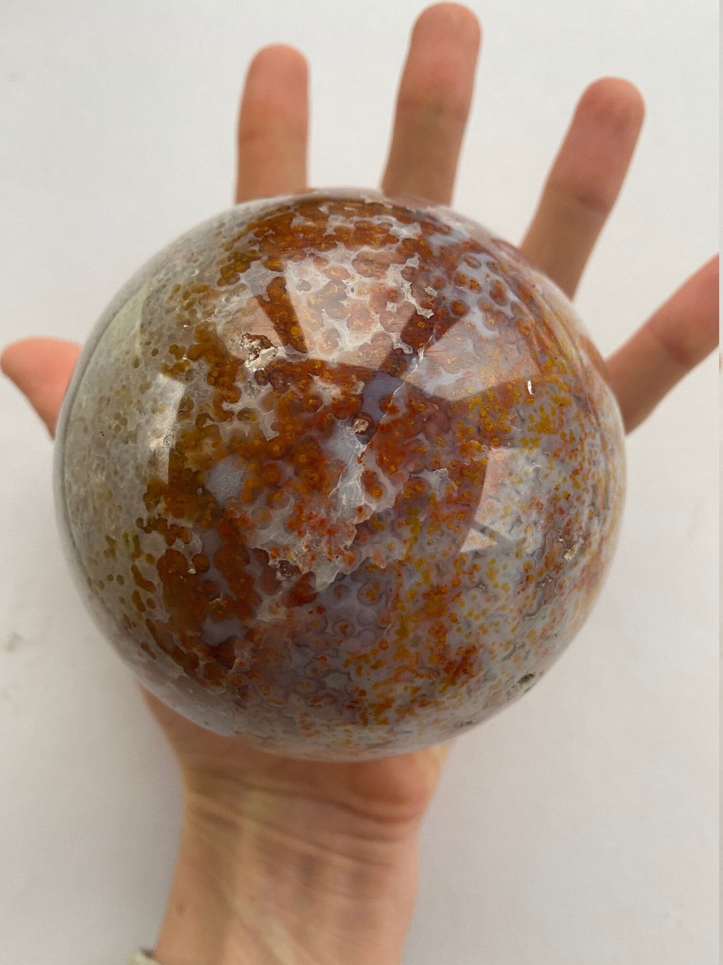 Ocean Jasper Sphere Old Stock XL OSS22