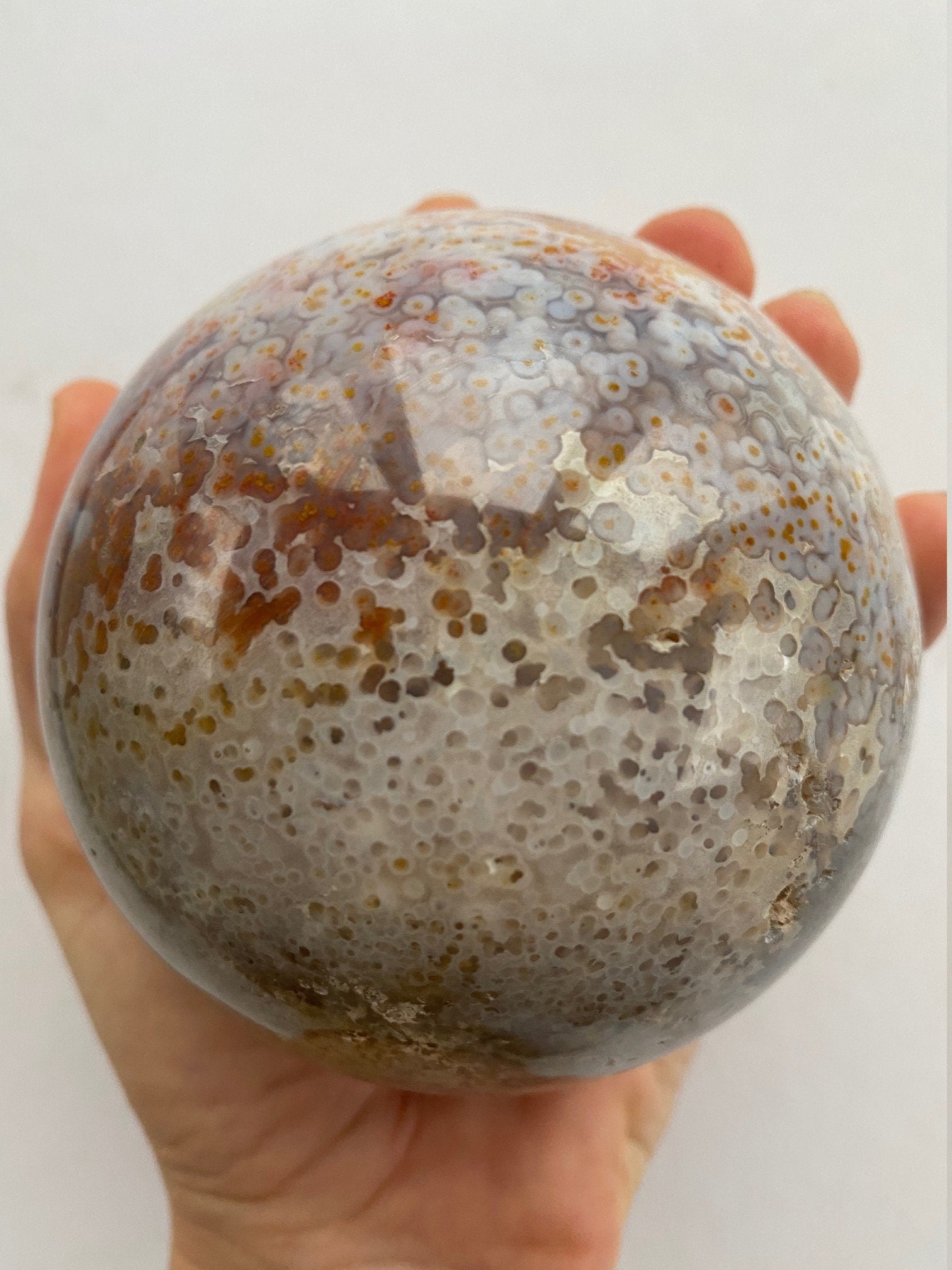 Ocean Jasper Sphere Old Stock XL OSS22