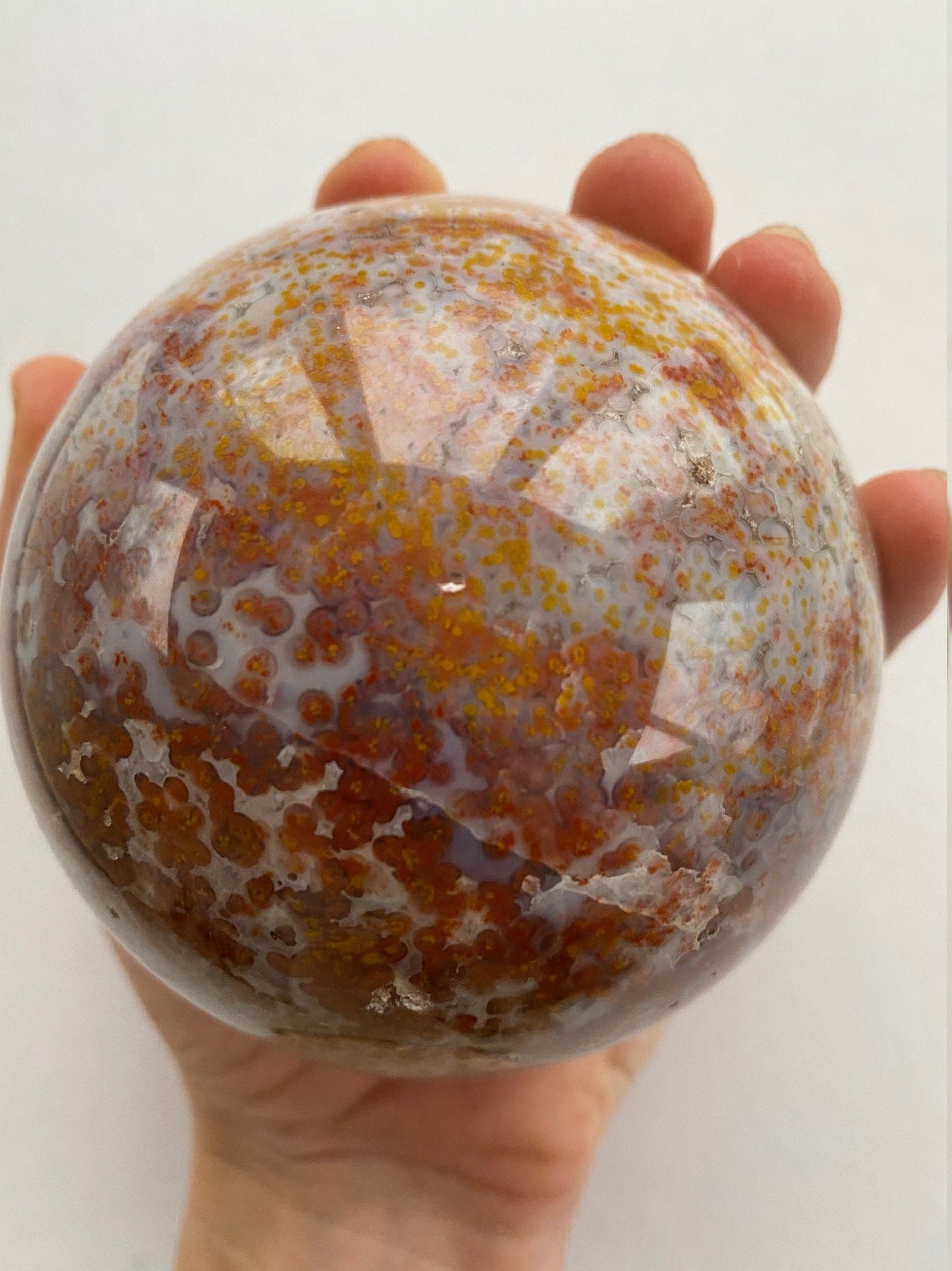 Ocean Jasper Sphere Old Stock XL OSS22