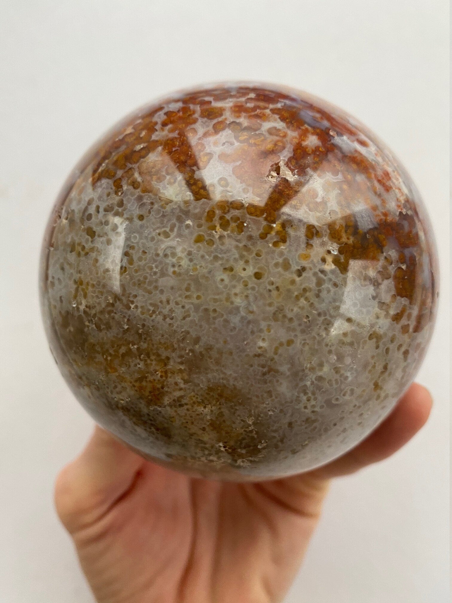 Ocean Jasper Sphere Old Stock XL OSS22