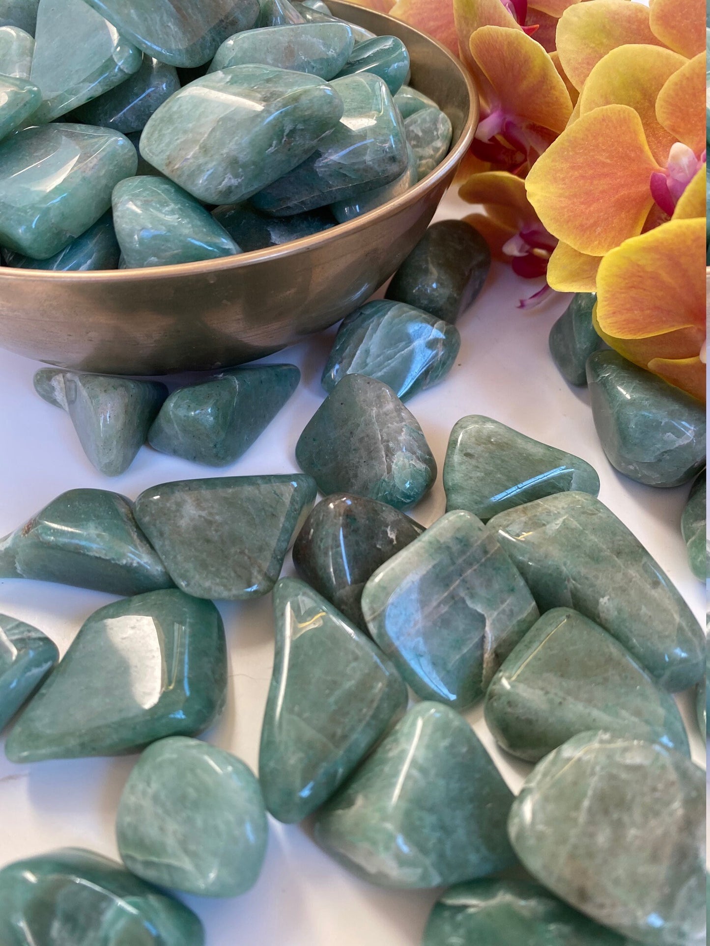 Green Aventurine Tumbled Stones