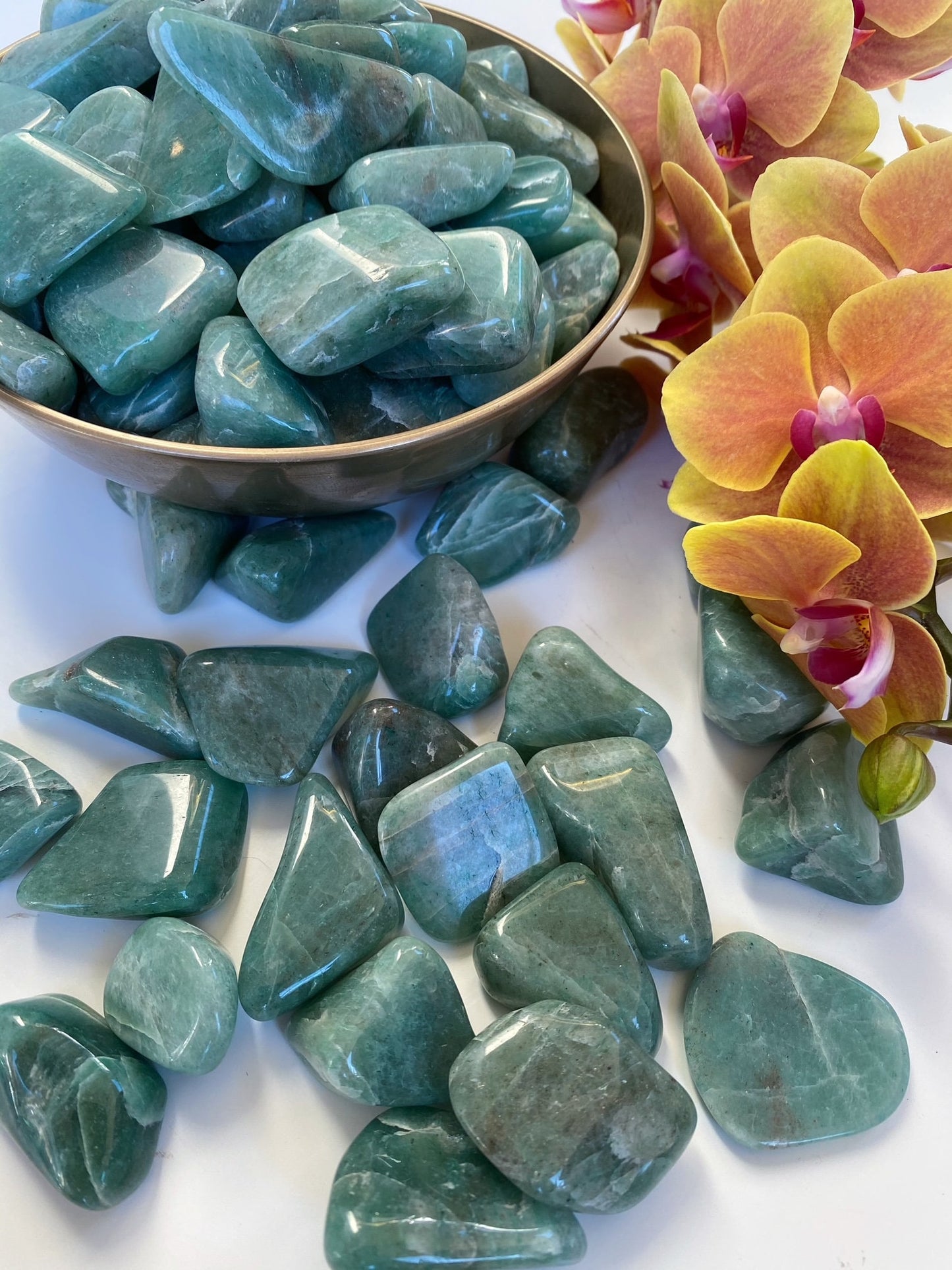 Green Aventurine Tumbled Stones