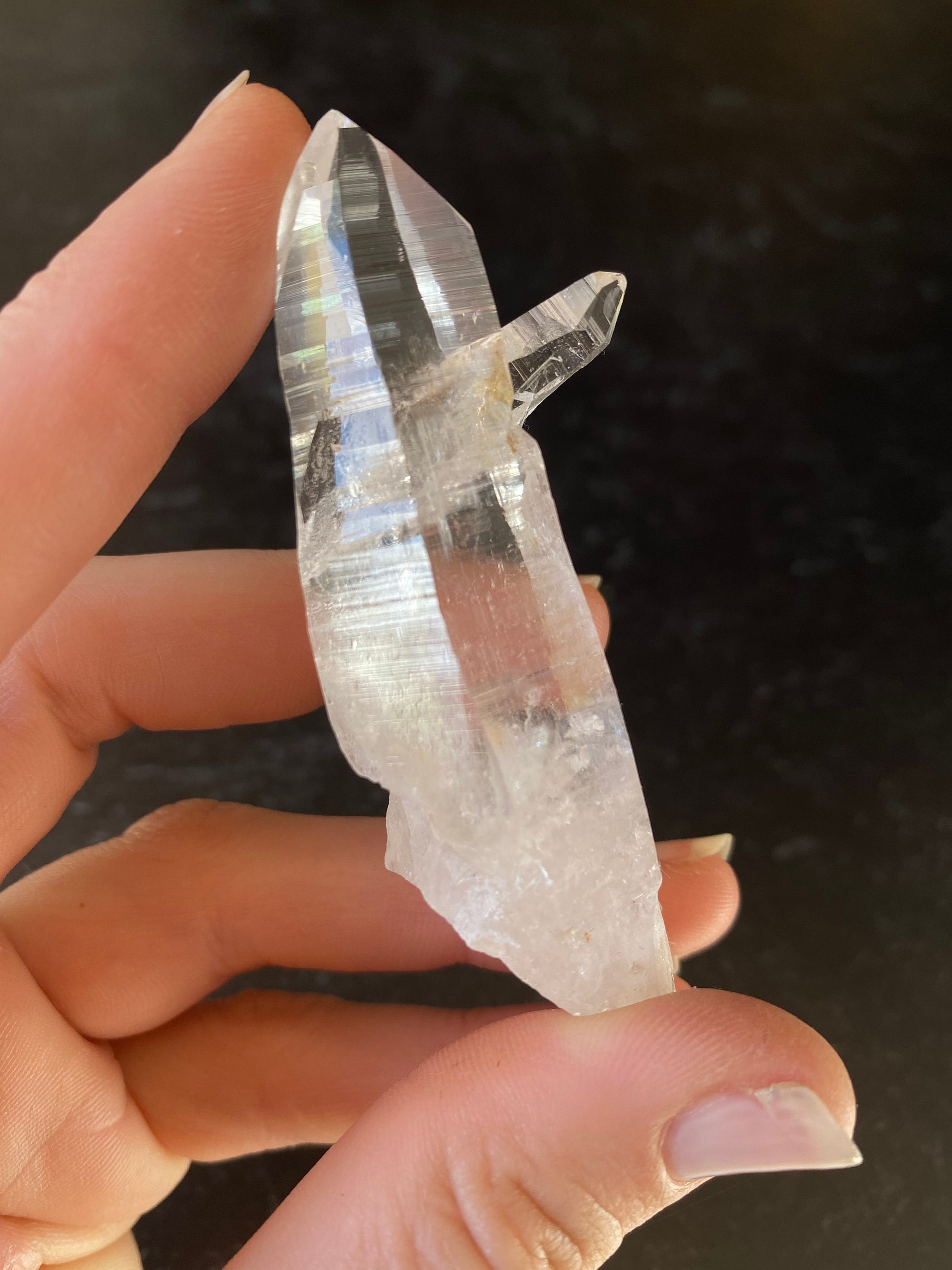Colombian Lemurian Quartz Crystal Raw CL8
