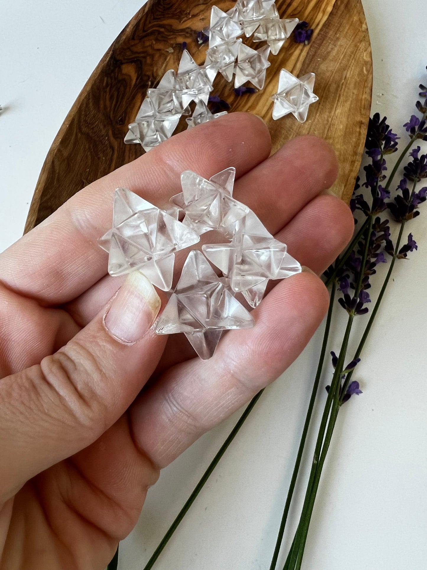 Quartz Crystal Merkaba Minis
