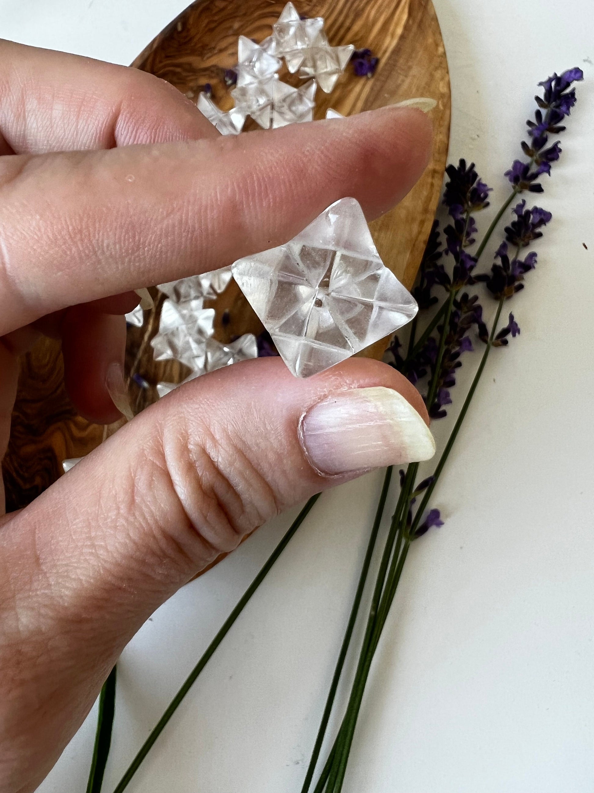 Quartz Crystal Merkaba Minis