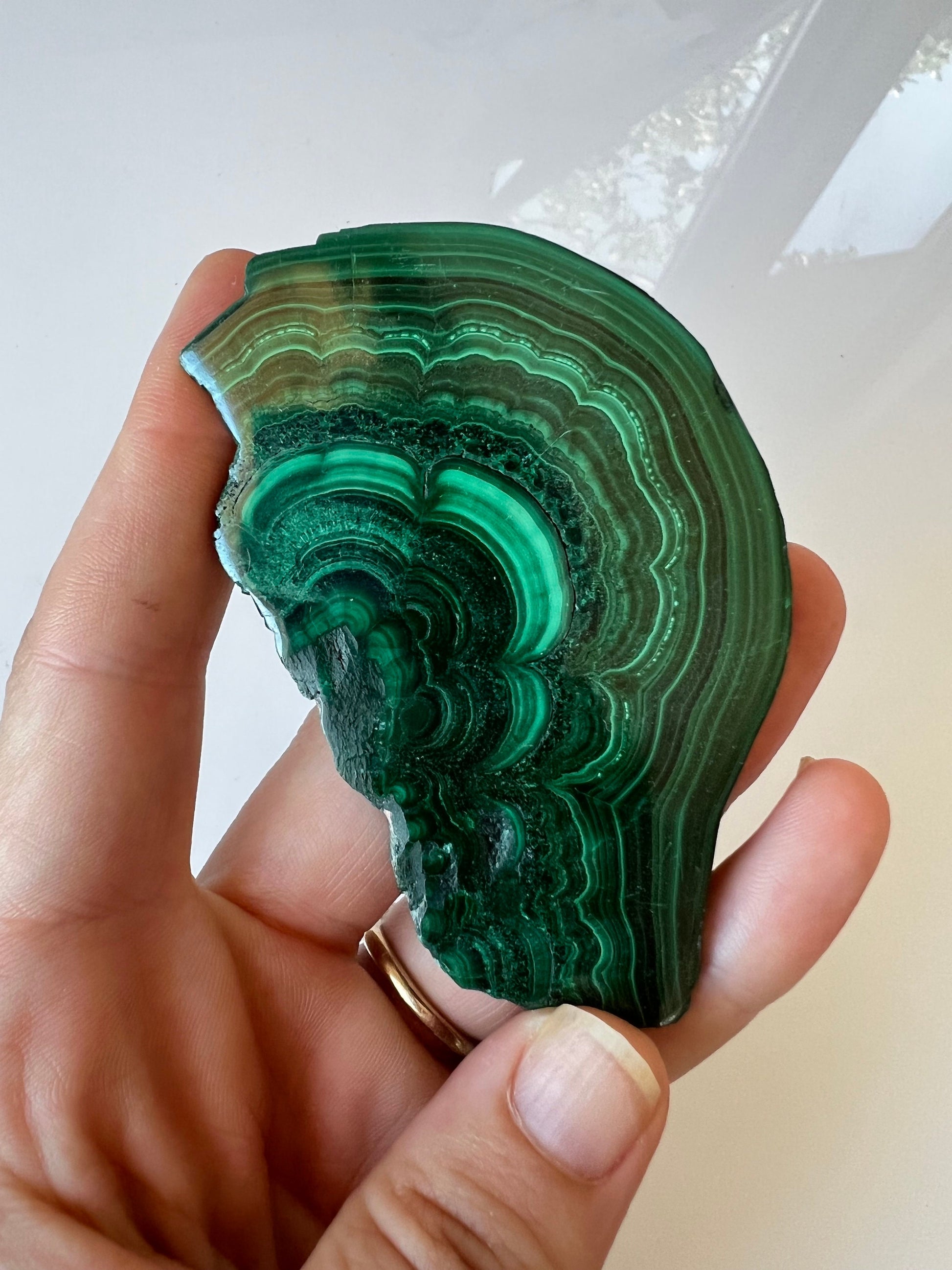 Polished Malachite Slab