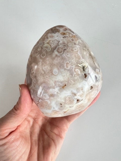 Flower Agate aka Sakura Agate Free Form Standing FAF5