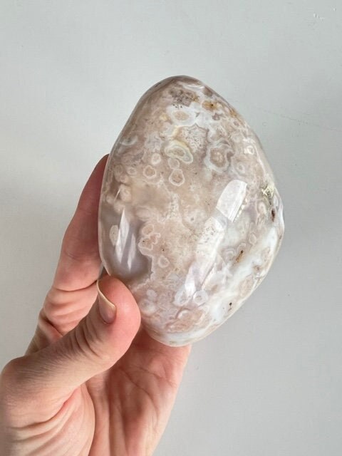 Flower Agate aka Sakura Agate Free Form Standing FAF5