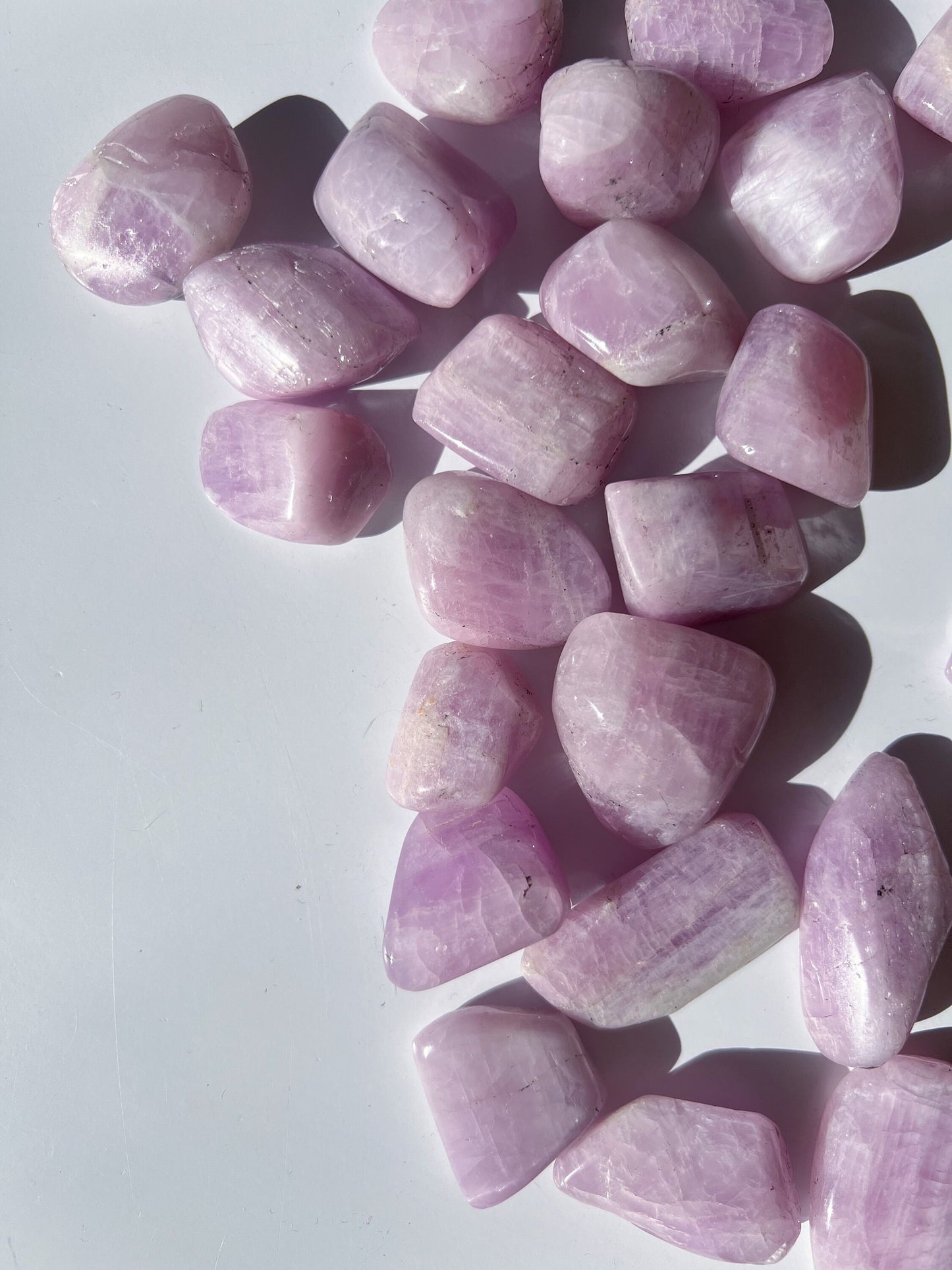 Kunzite Natural AA Tumbles Large