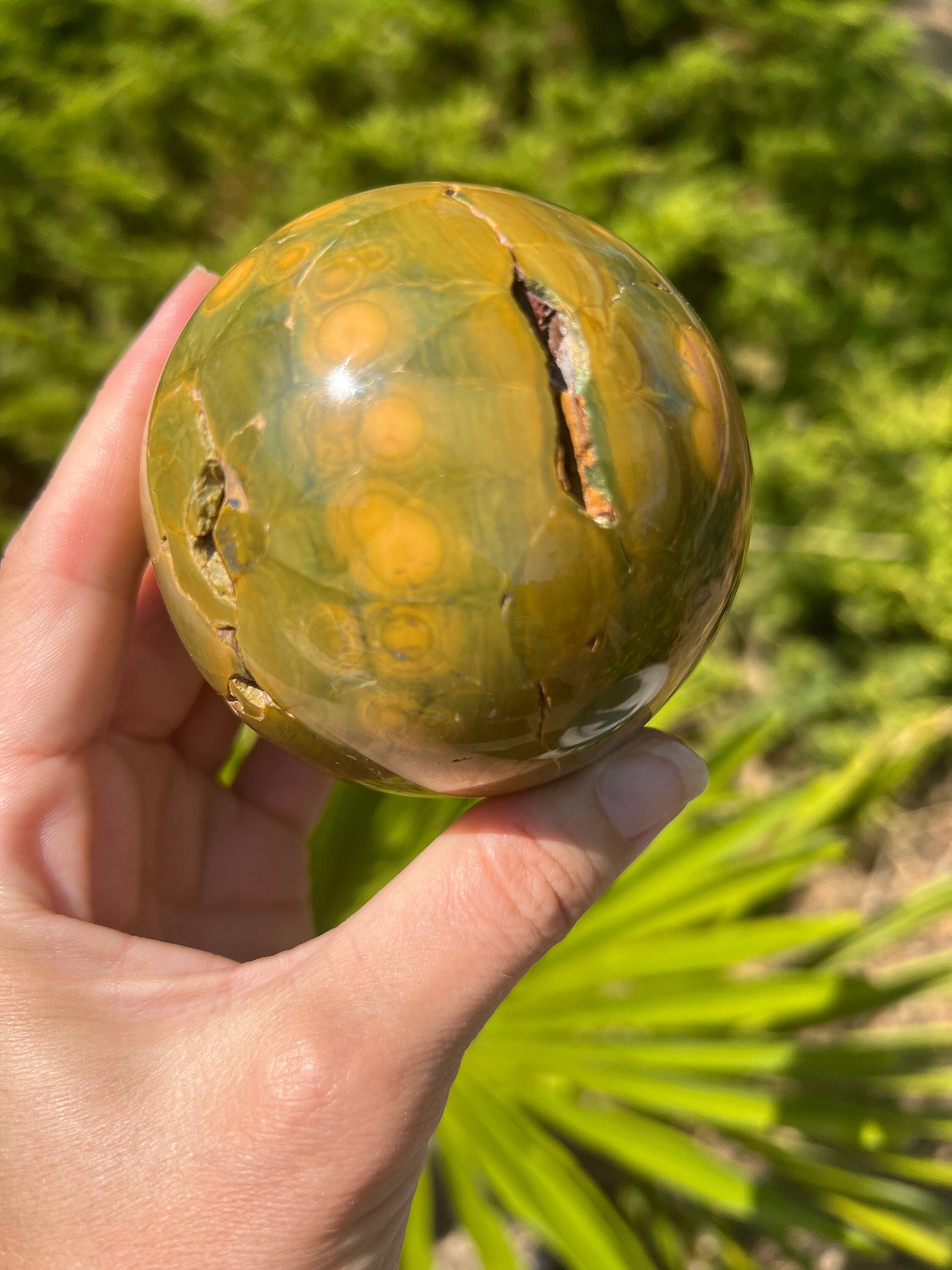 Kabamby Ocean Jasper Sphere / OJU25