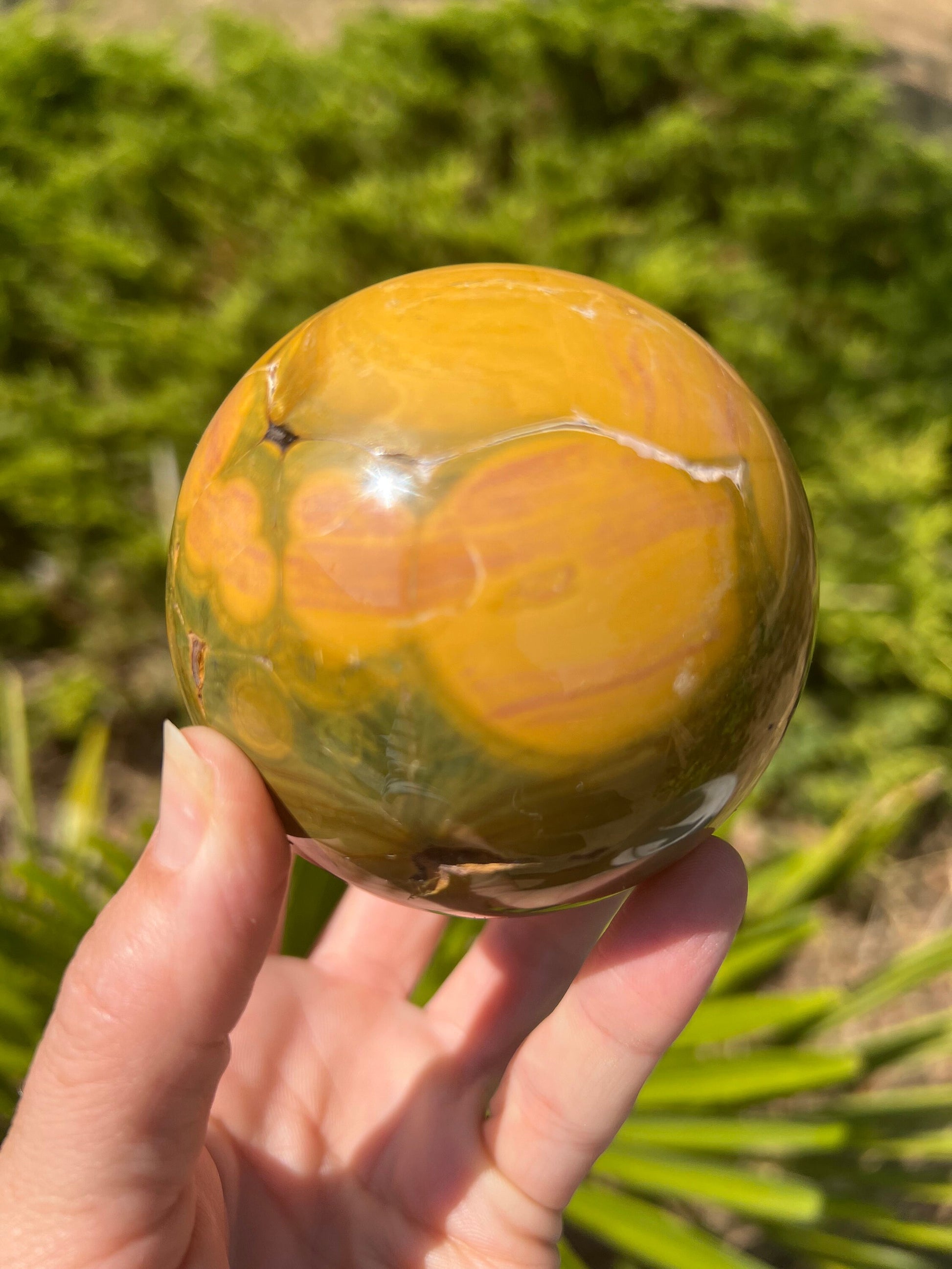 Kabamby Ocean Jasper Sphere / OJU25