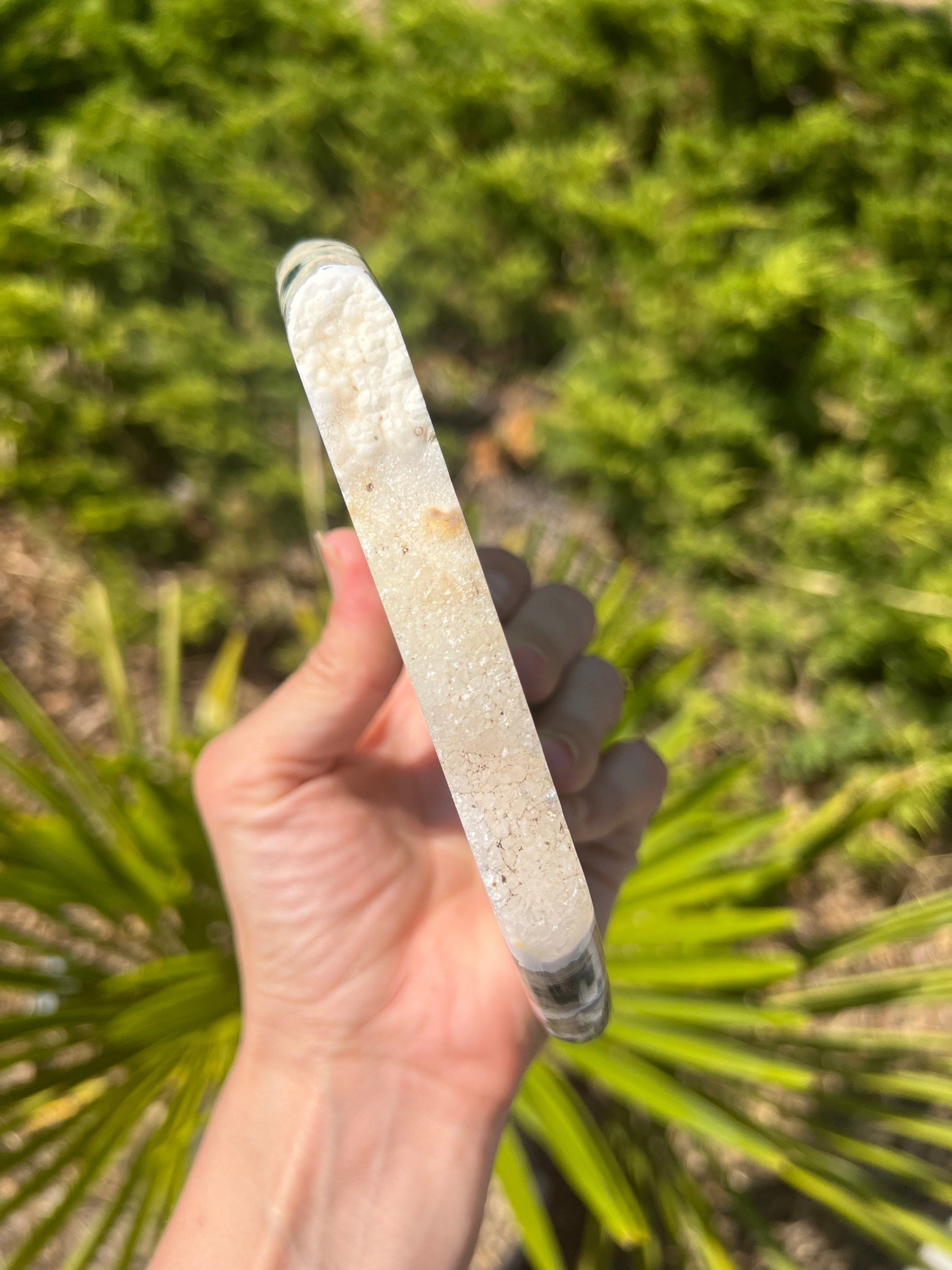 Vein 1 - 2 Ocean Jasper XXL Medallion / Flower burst orbs / OJU28