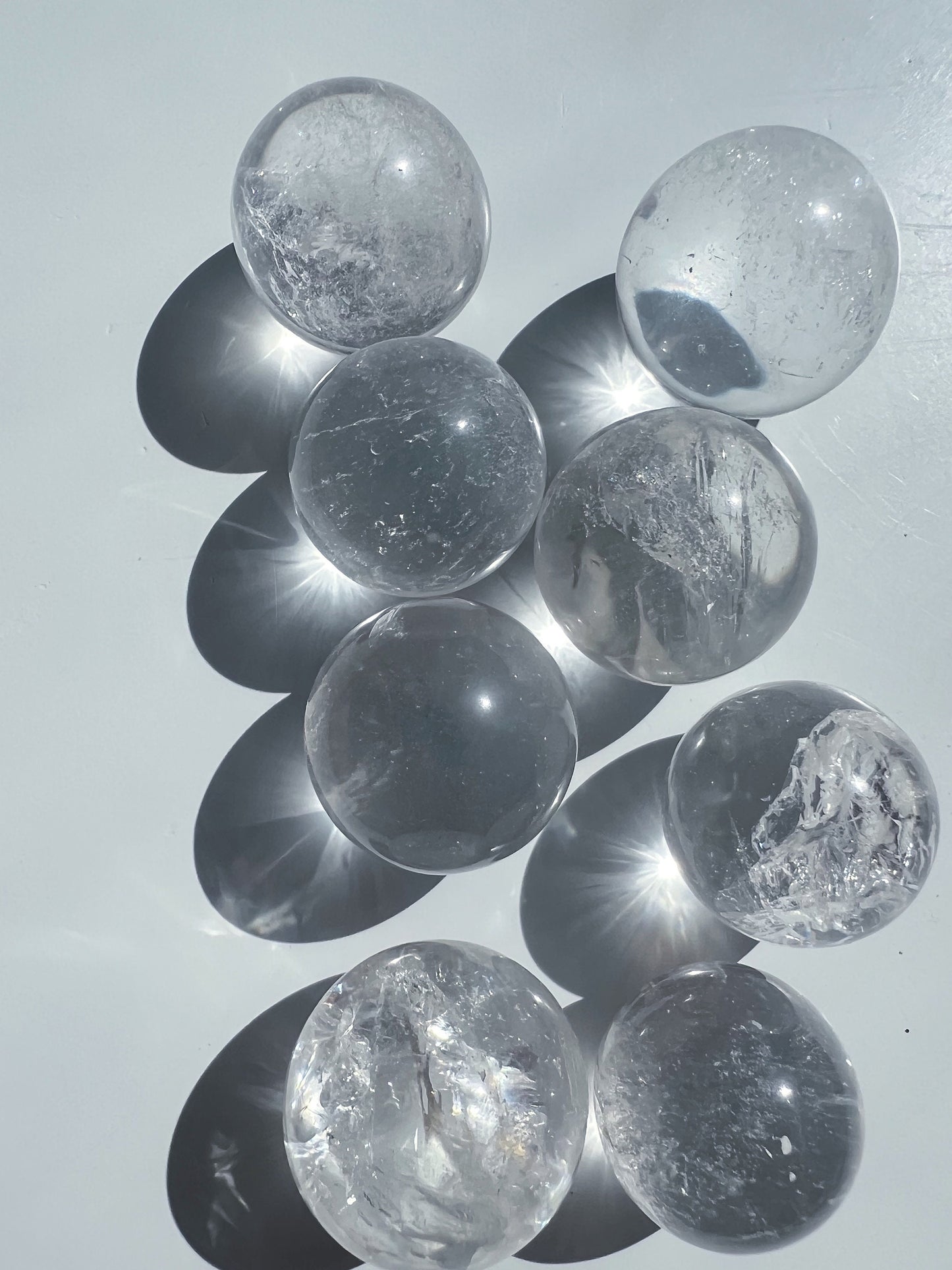 Clear Quartz Mini Spheres