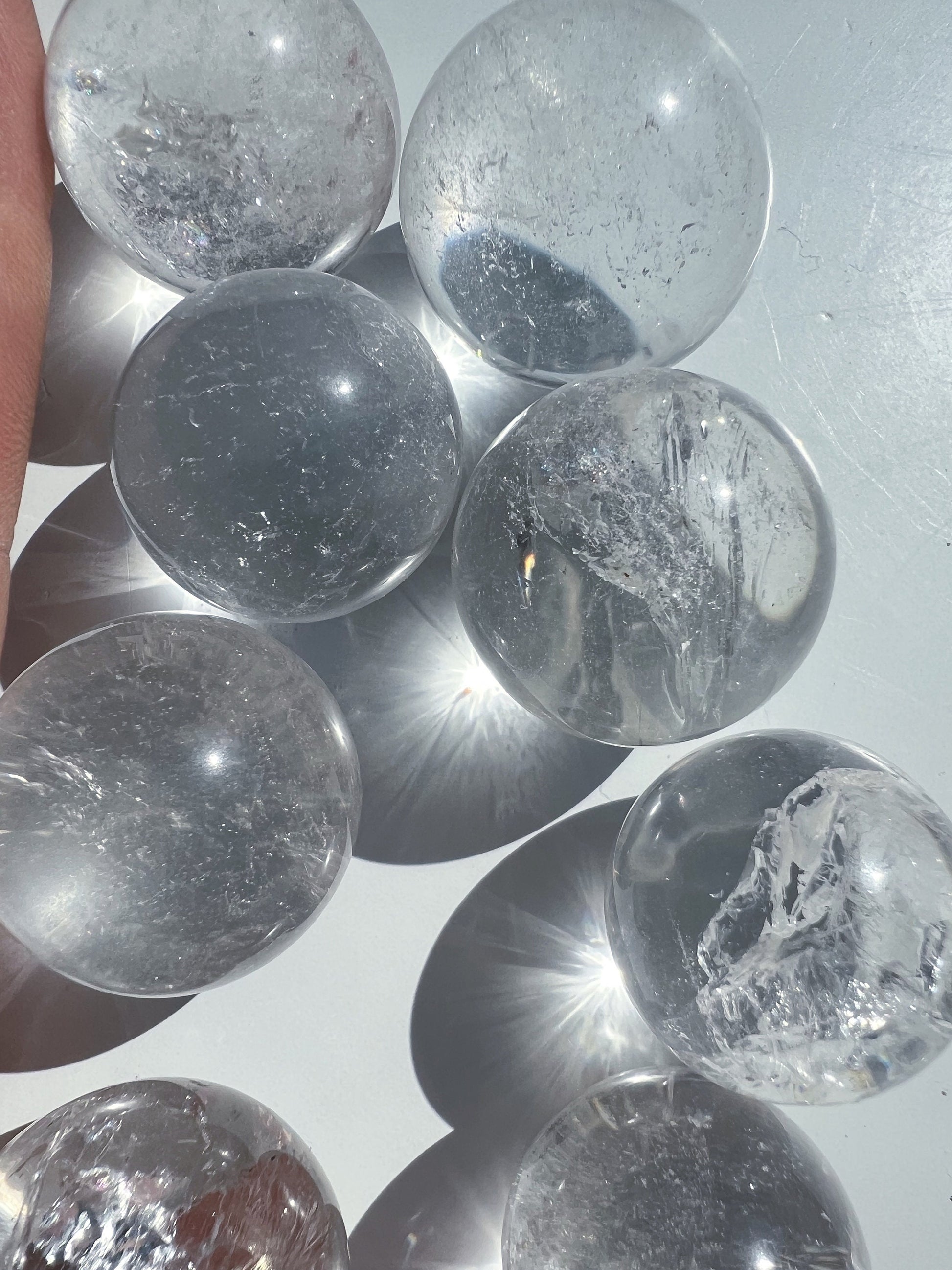 Clear Quartz Mini Spheres