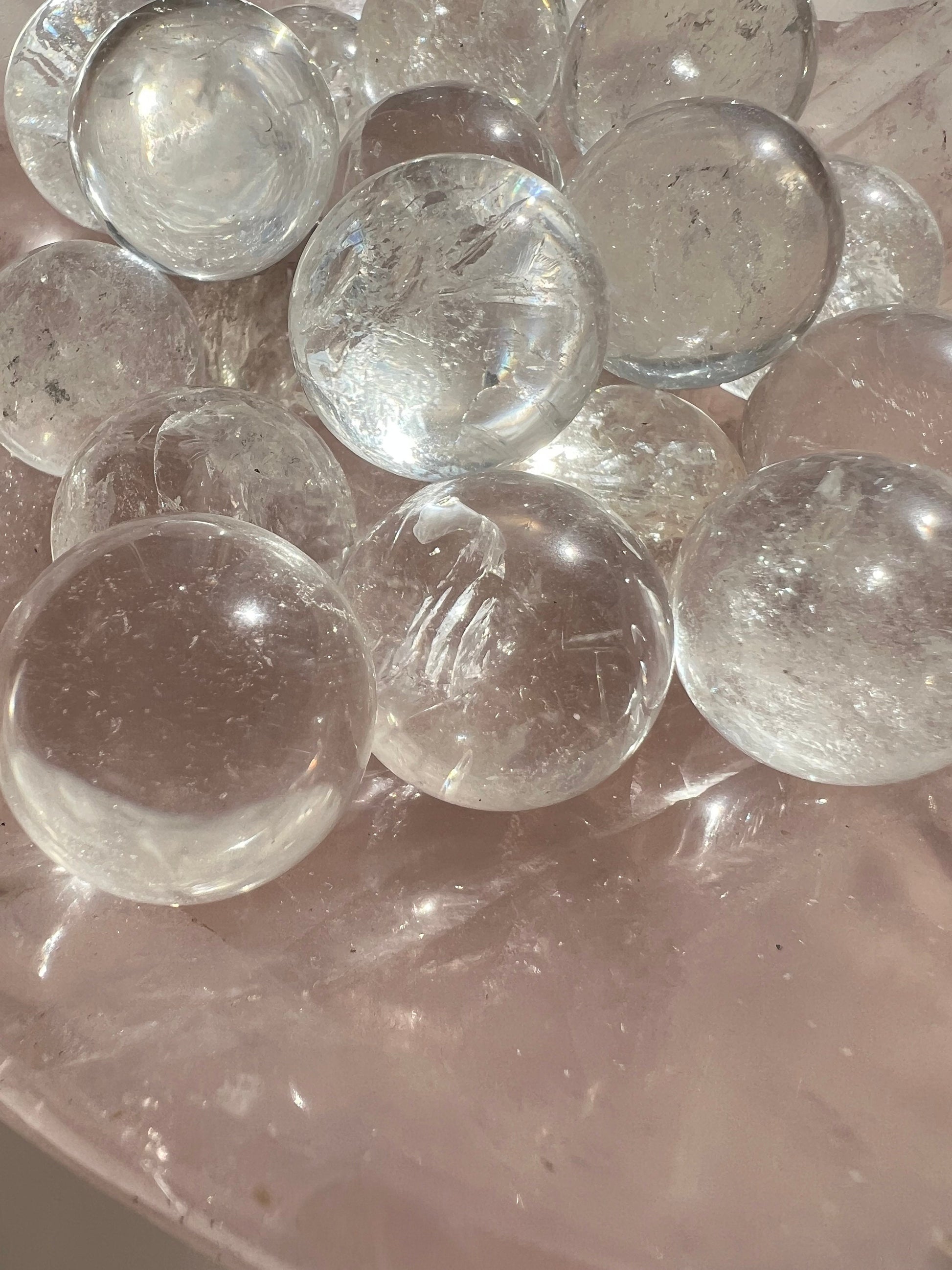 Clear Quartz Mini Spheres
