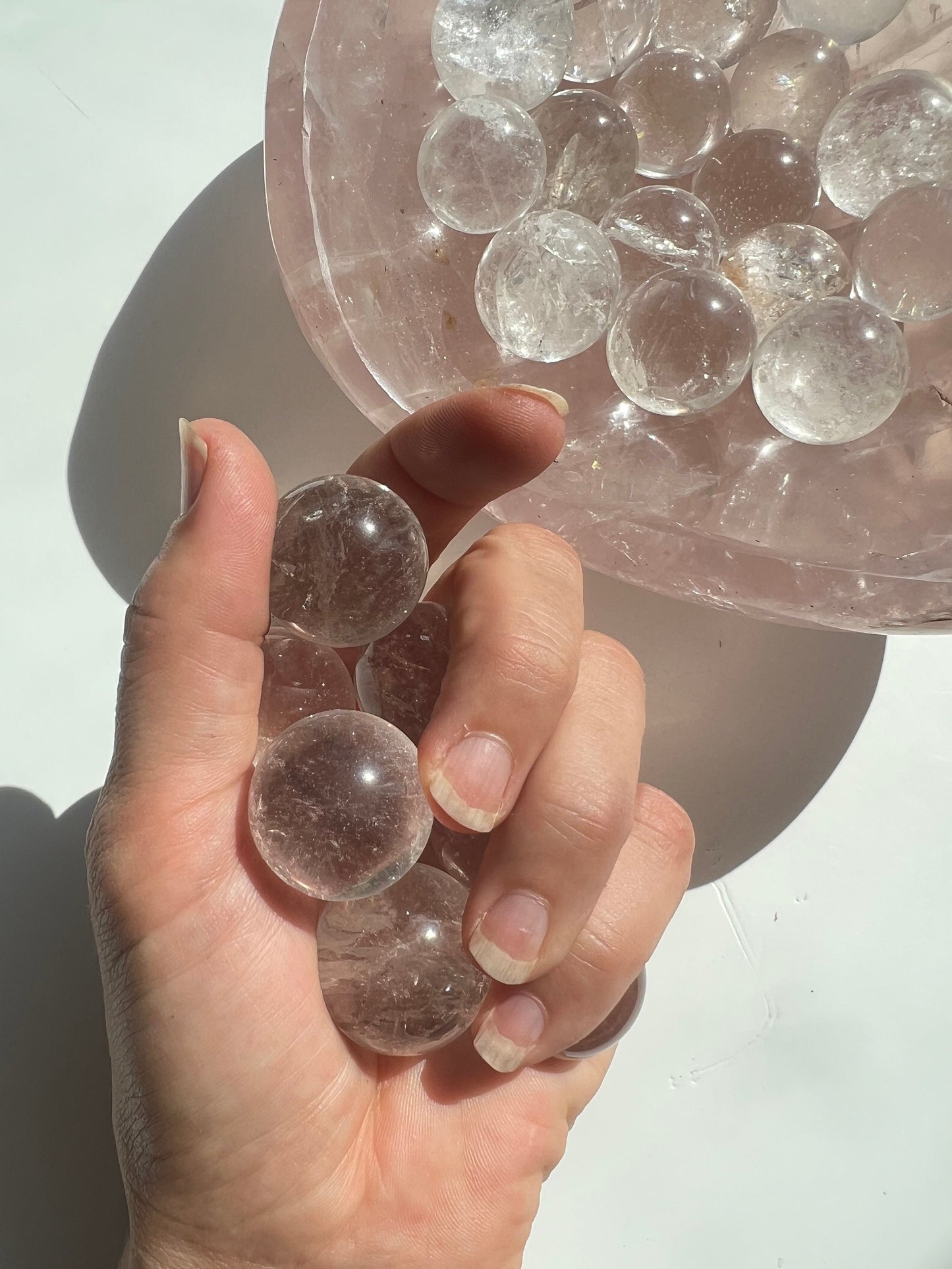 Clear Quartz Mini Spheres
