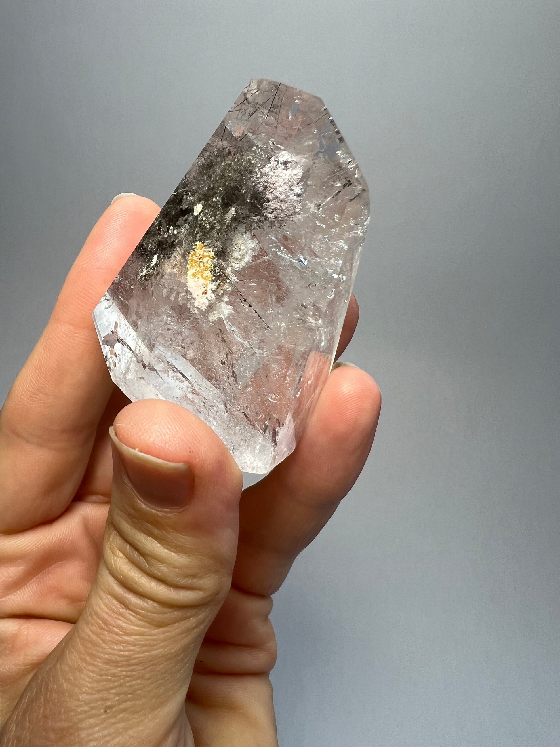 Lodolite Garden Quartz Rutilated Crystal LQ9