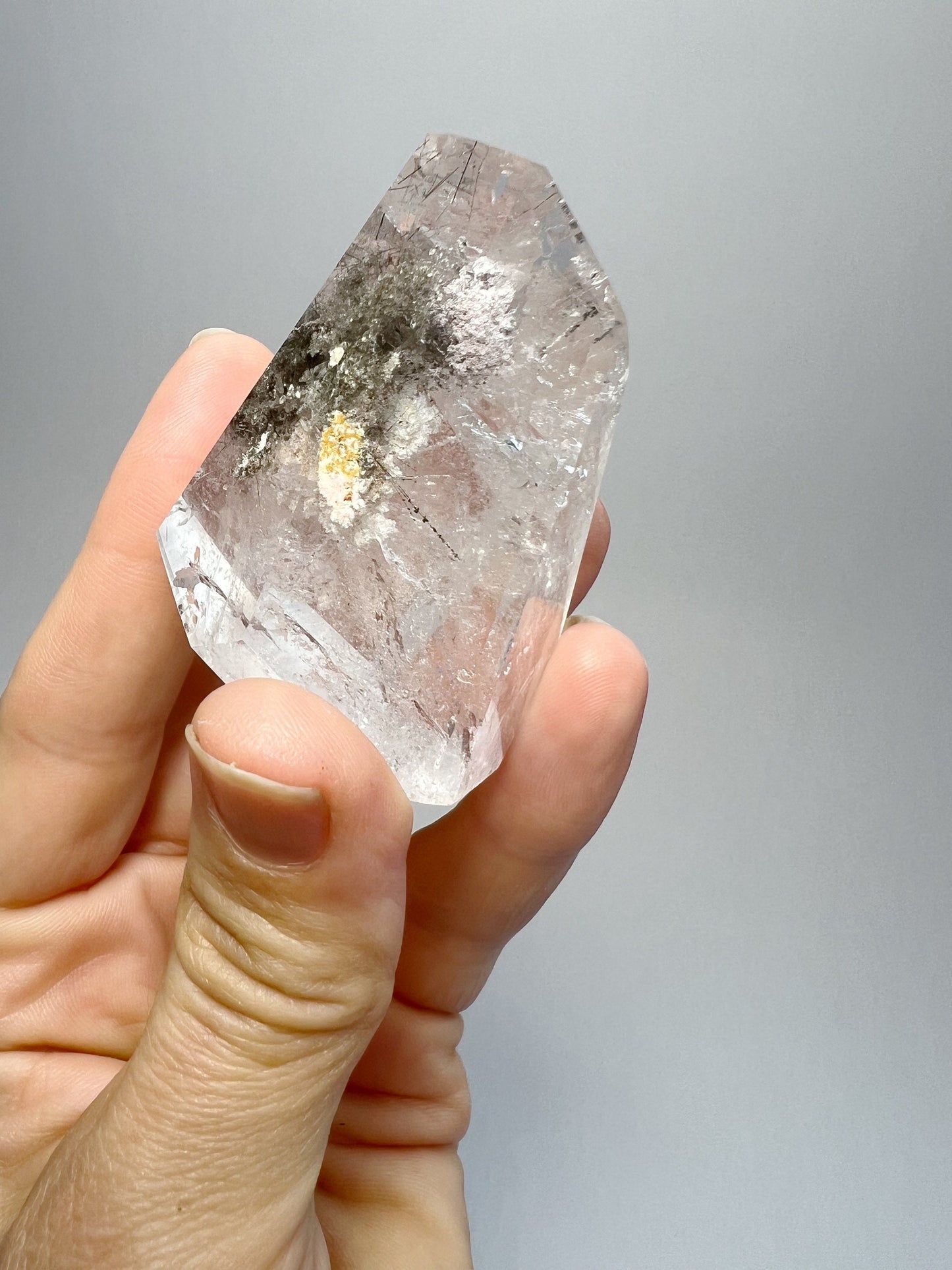 Lodolite Garden Quartz Rutilated Crystal LQ9