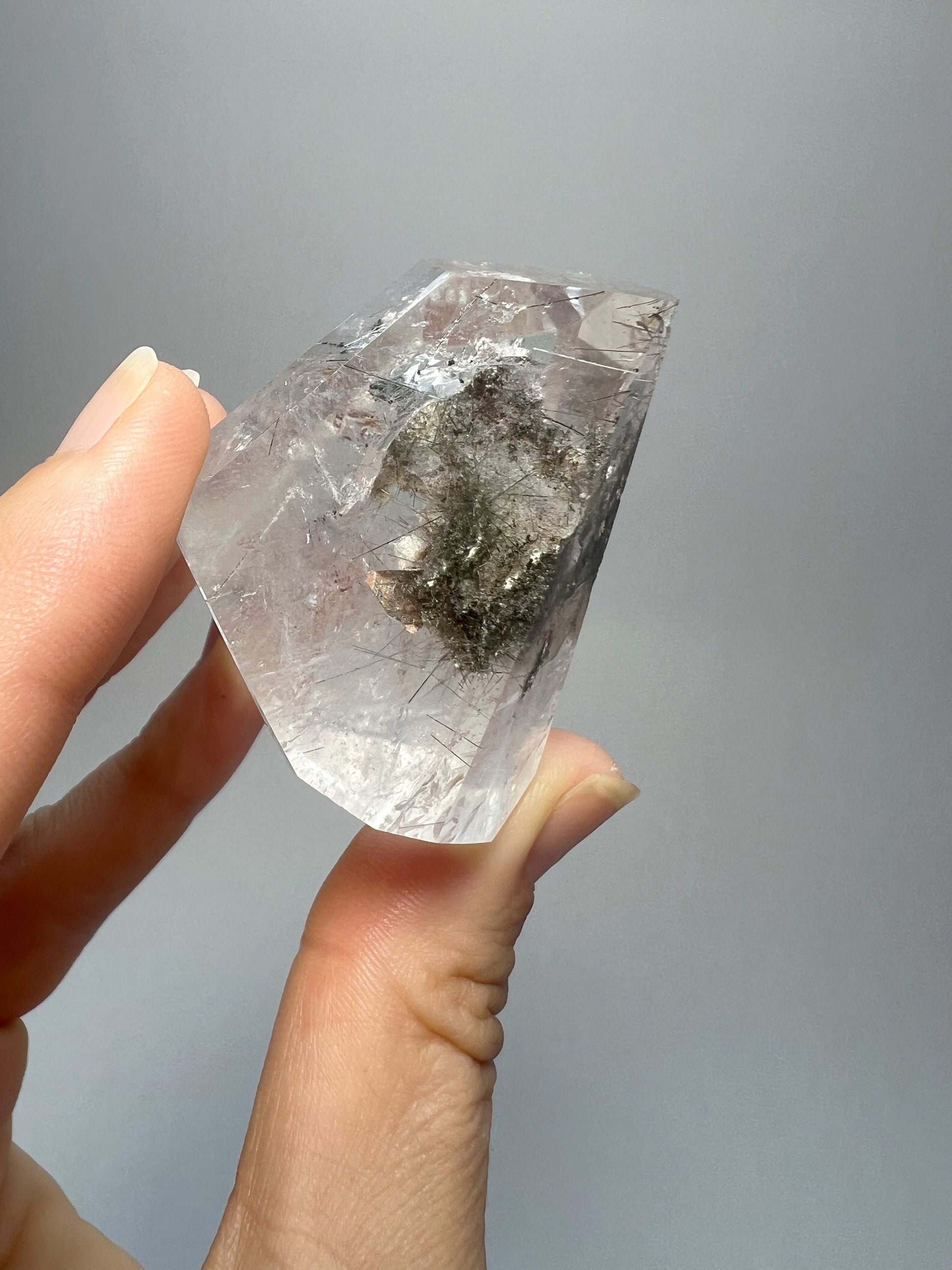 Lodolite Garden Quartz Rutilated Crystal LQ9