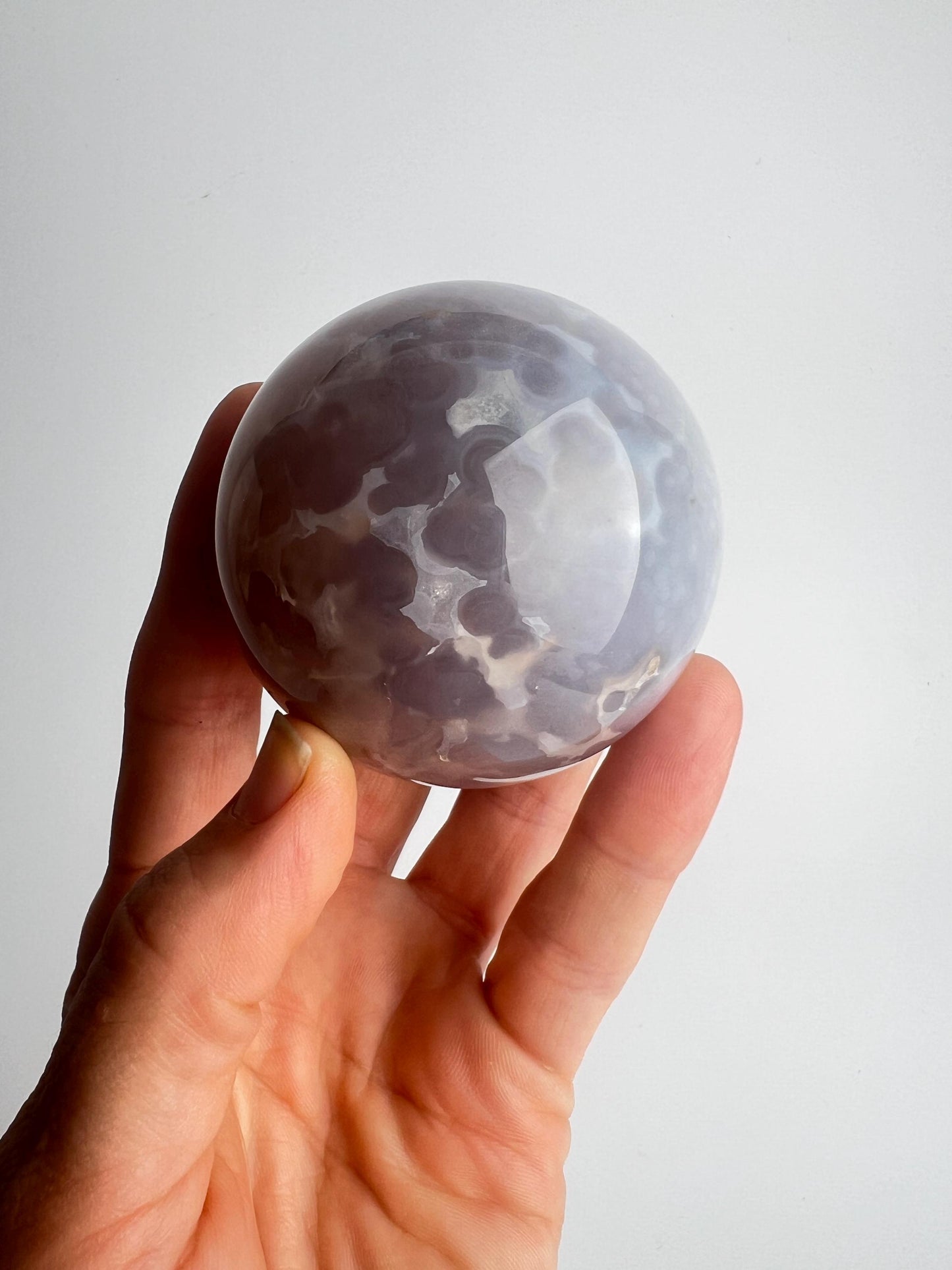 Old Stock Jelly Ocean Jasper Sphere / Vein 3-4