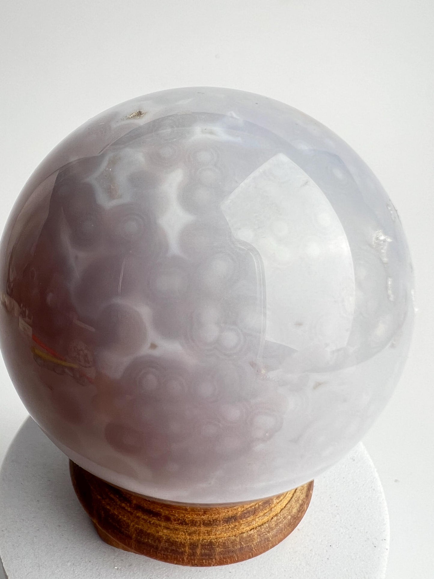 Old Stock Jelly Ocean Jasper Sphere / Vein 3-4