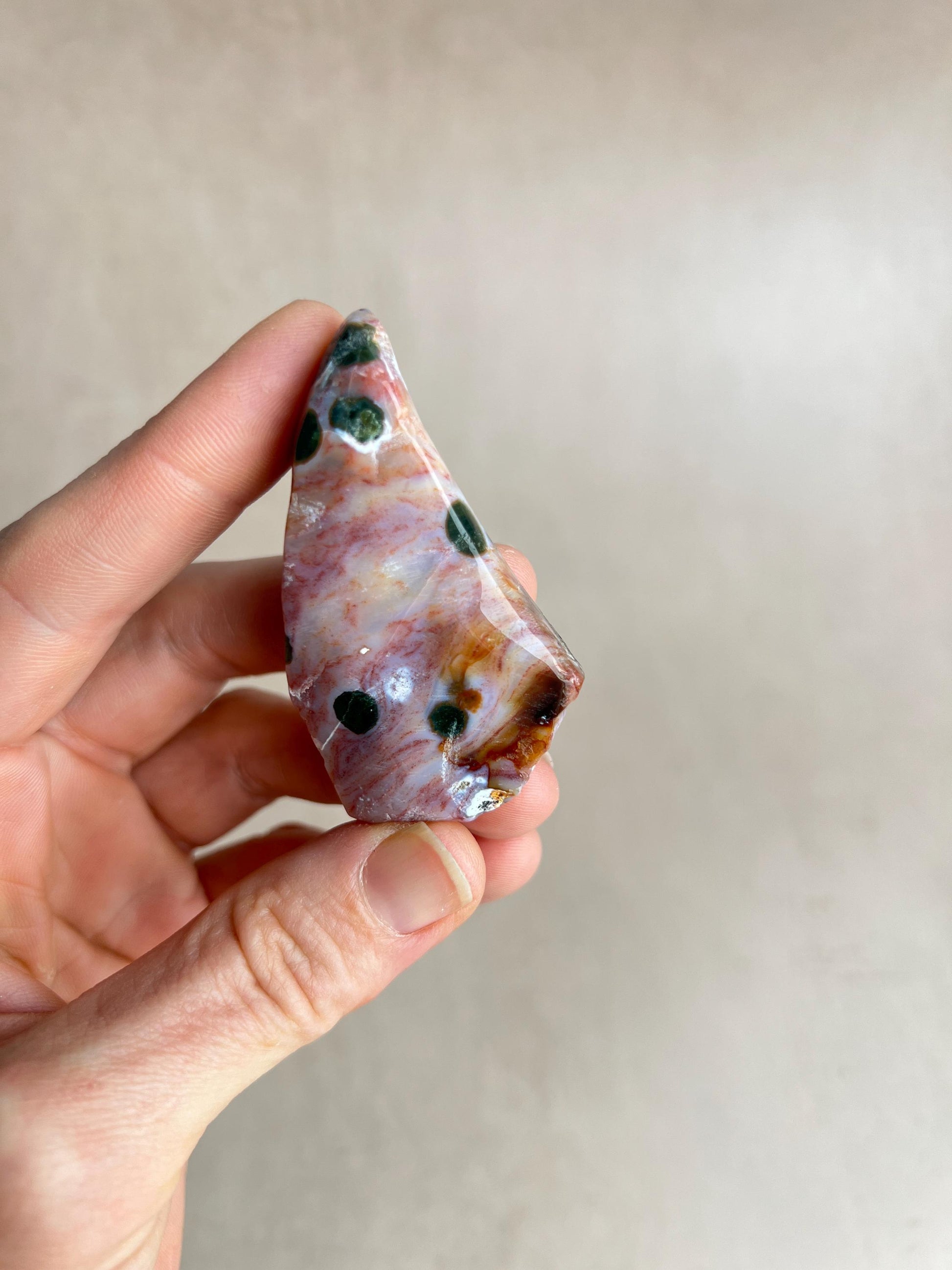 Ocean Jasper Vein 1 polished free form