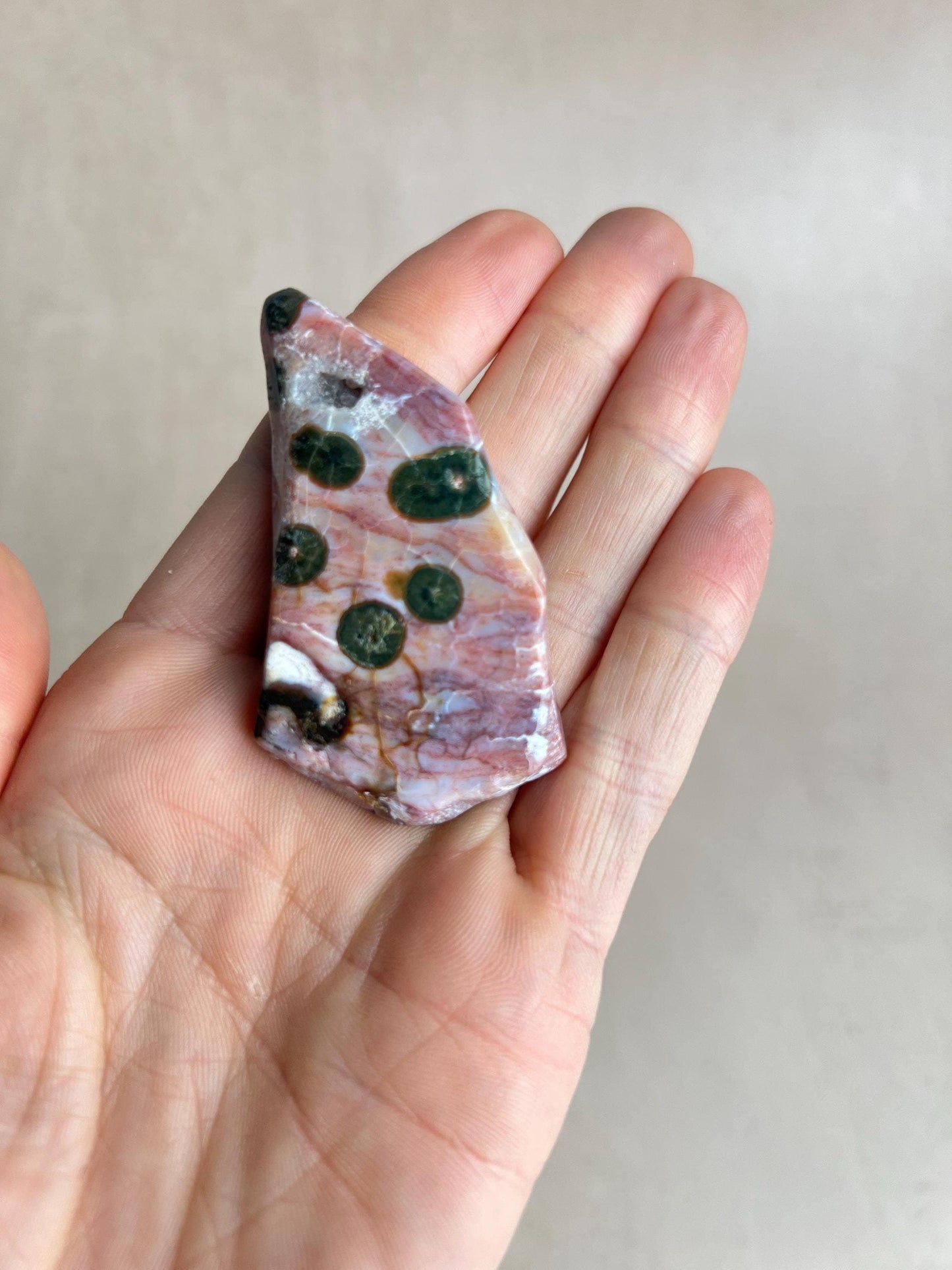Ocean Jasper Vein 1 polished free form