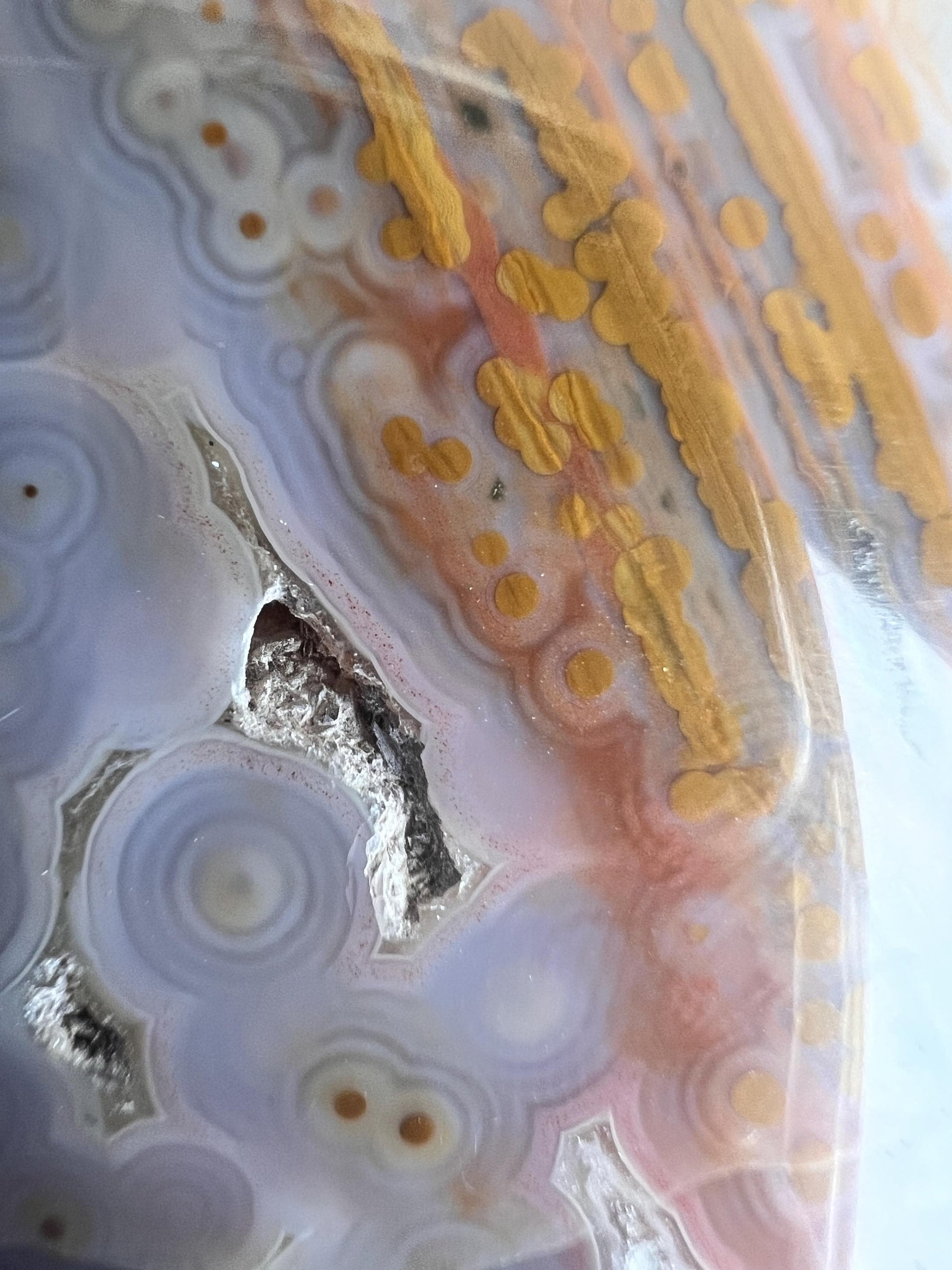 High Grade XL jelly Ocean Jasper Vein 3 - 4 Free Form