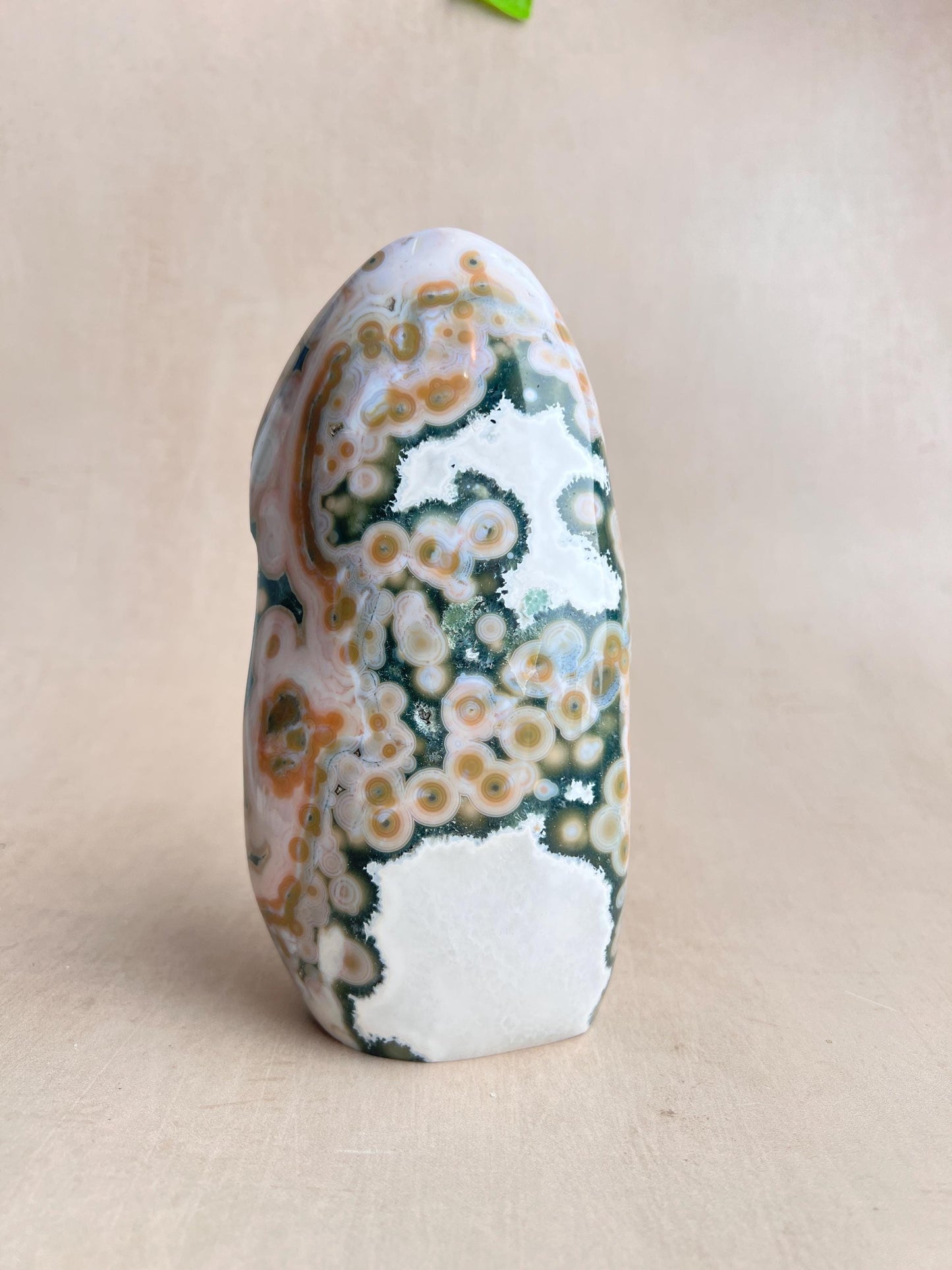 Vein 8 Ocean Jasper Freeform: Botryoidal Druzy, Madagascar Collector's Crystal