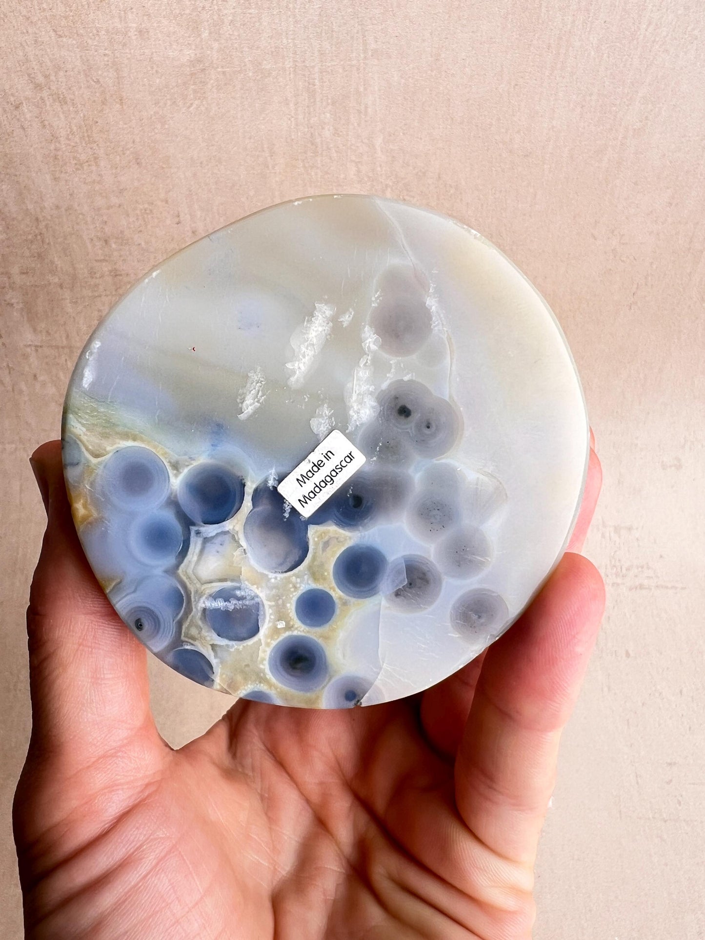 Vein 8 Ocean Jasper Druzy | Rare Botryoidal Madagascar Crystal