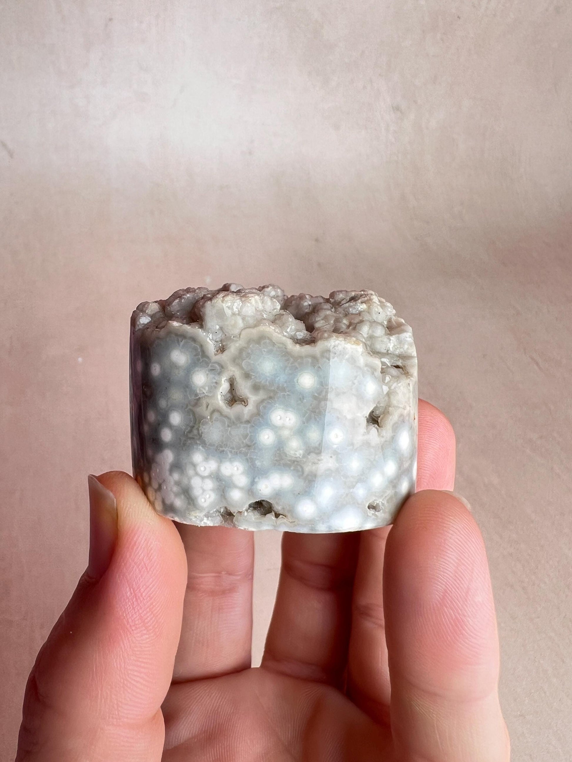 Ocean Jasper Druzy Core | Vein 1-2 | Rare Old Stock Authentic OJ