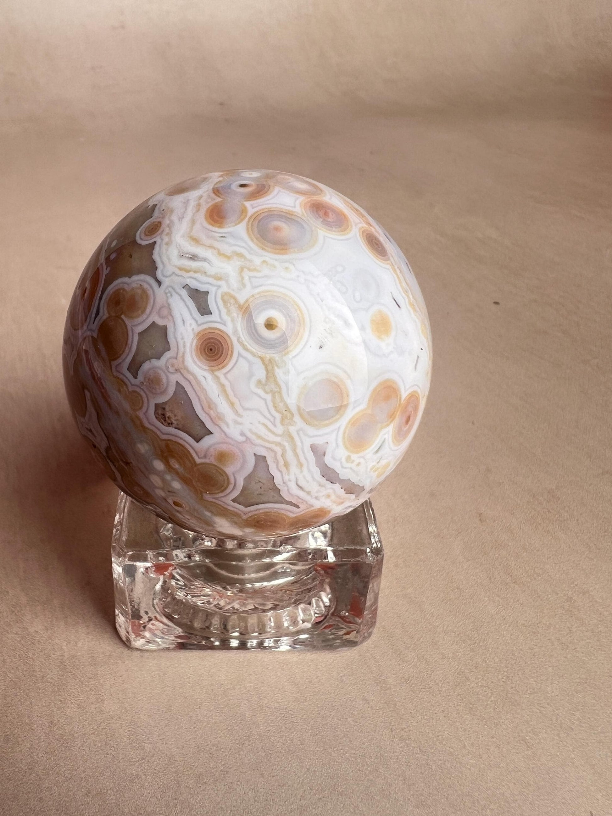 Ocean Jasper Sphere Old Stock Crystal Sphere | Vein 1-2