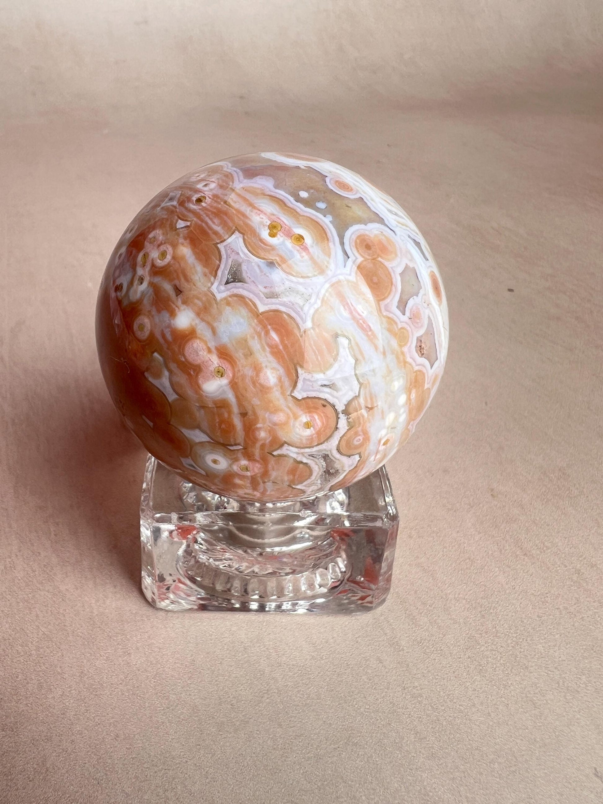 Ocean Jasper Sphere Old Stock Crystal Sphere | Vein 1-2