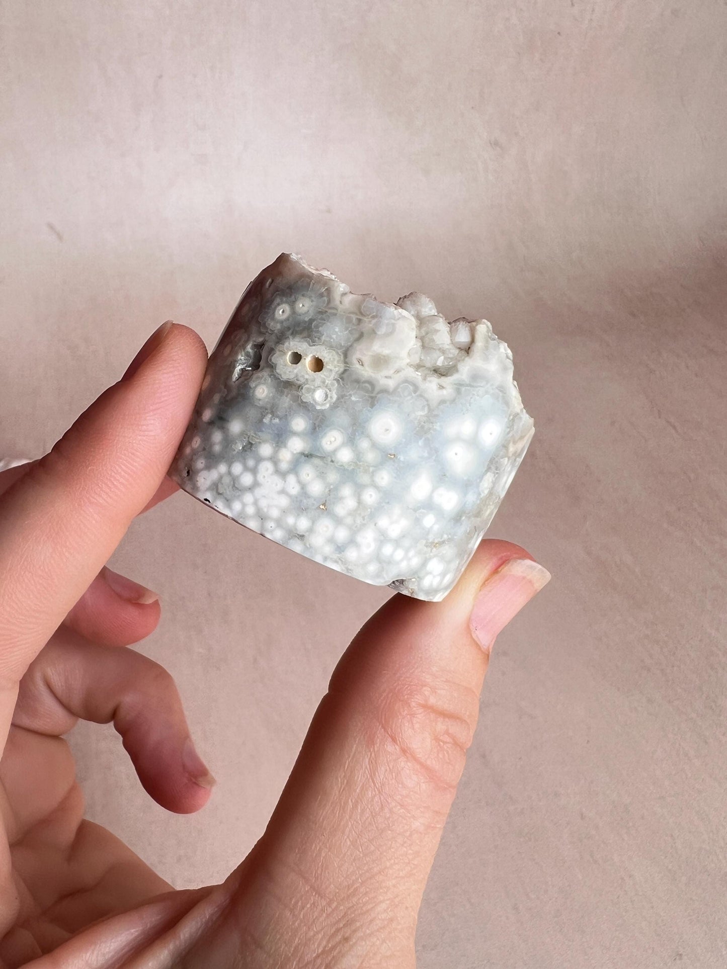 Ocean Jasper Druzy Core | Vein 1-2 | Rare Old Stock Authentic OJ