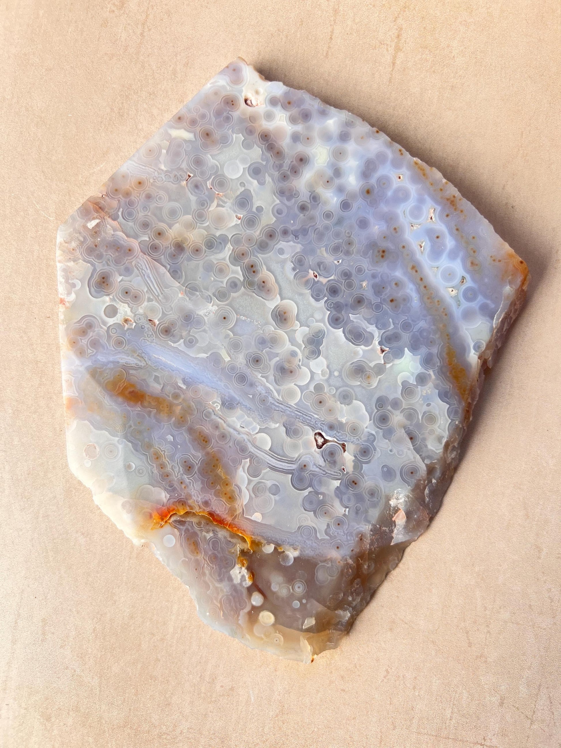 Ocean Jasper Jelly Slab: Old Stock Vein 3-4