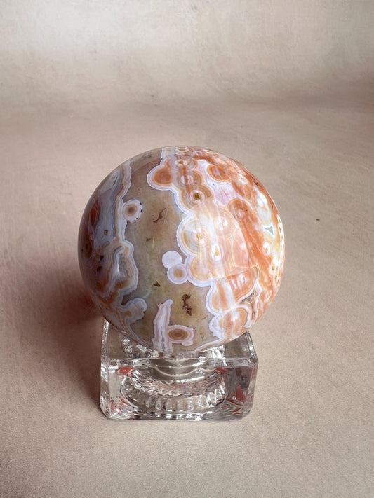 Ocean Jasper Sphere Old Stock Crystal Sphere | Vein 1-2