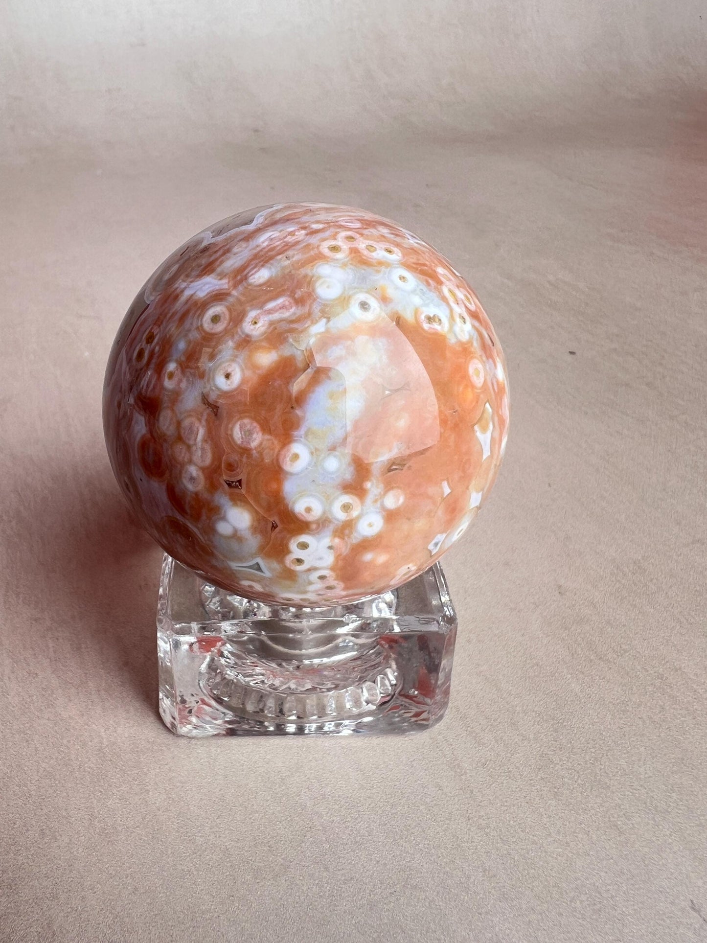 Ocean Jasper Sphere Old Stock Crystal Sphere | Vein 1-2