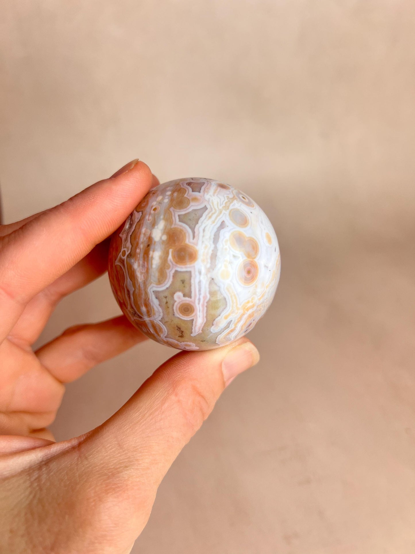 Ocean Jasper Sphere Old Stock Crystal Sphere | Vein 1-2