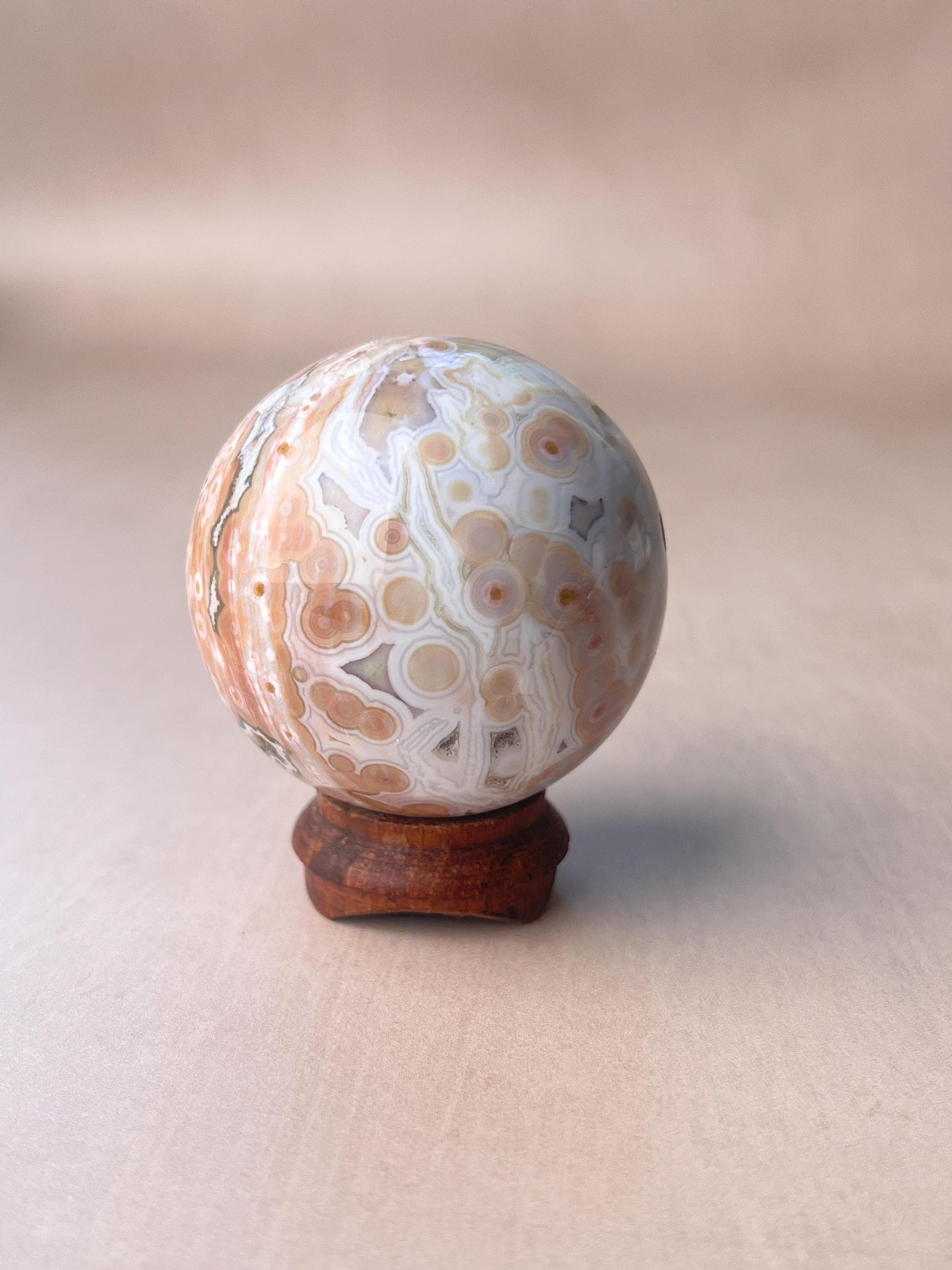 Ocean Jasper Sphere Old Stock Crystal Sphere | Vein 1-2
