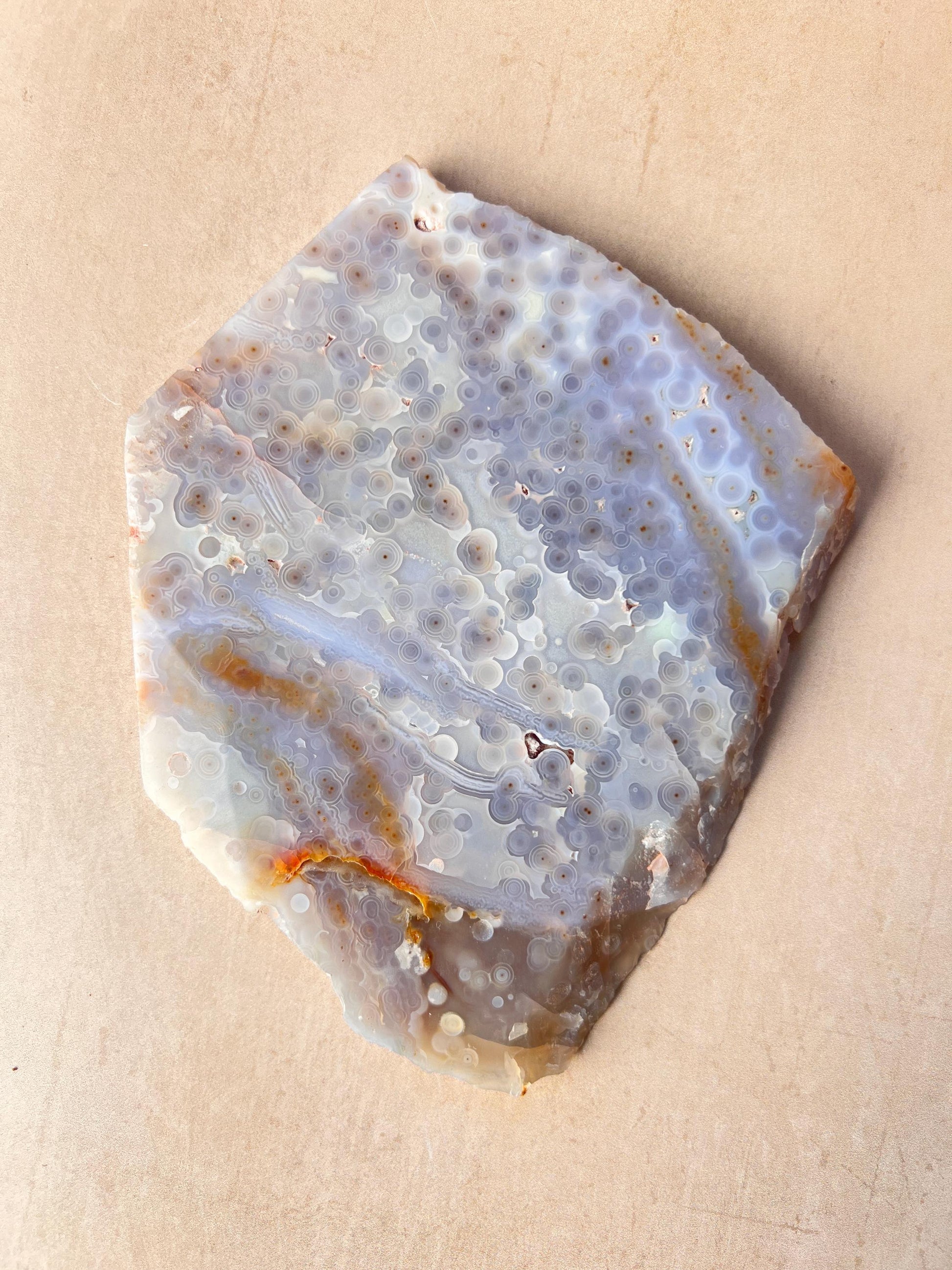 Ocean Jasper Jelly Slab: Old Stock Vein 3-4
